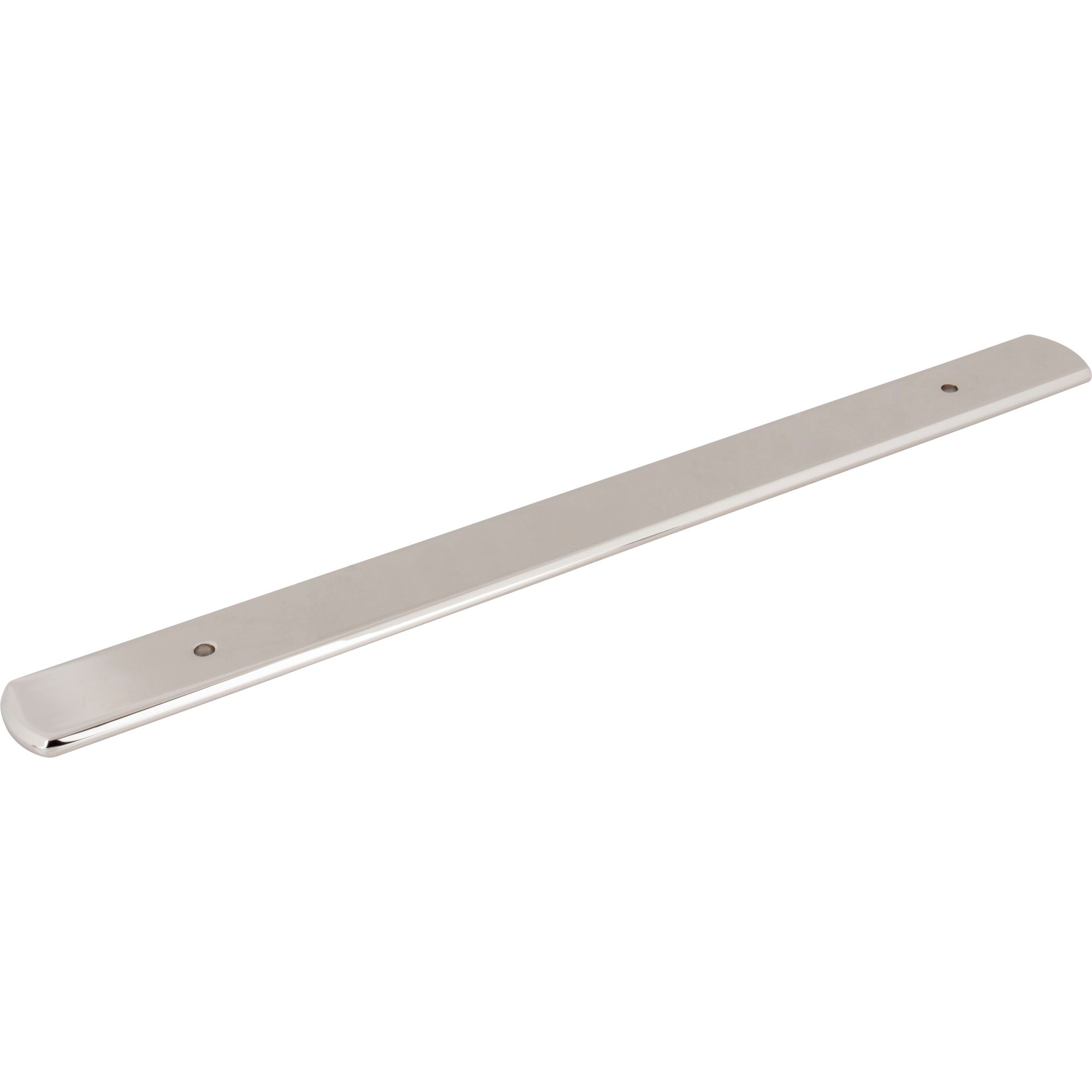 Wescott 12" Center to Center Pull Backplate - Polished Nickel