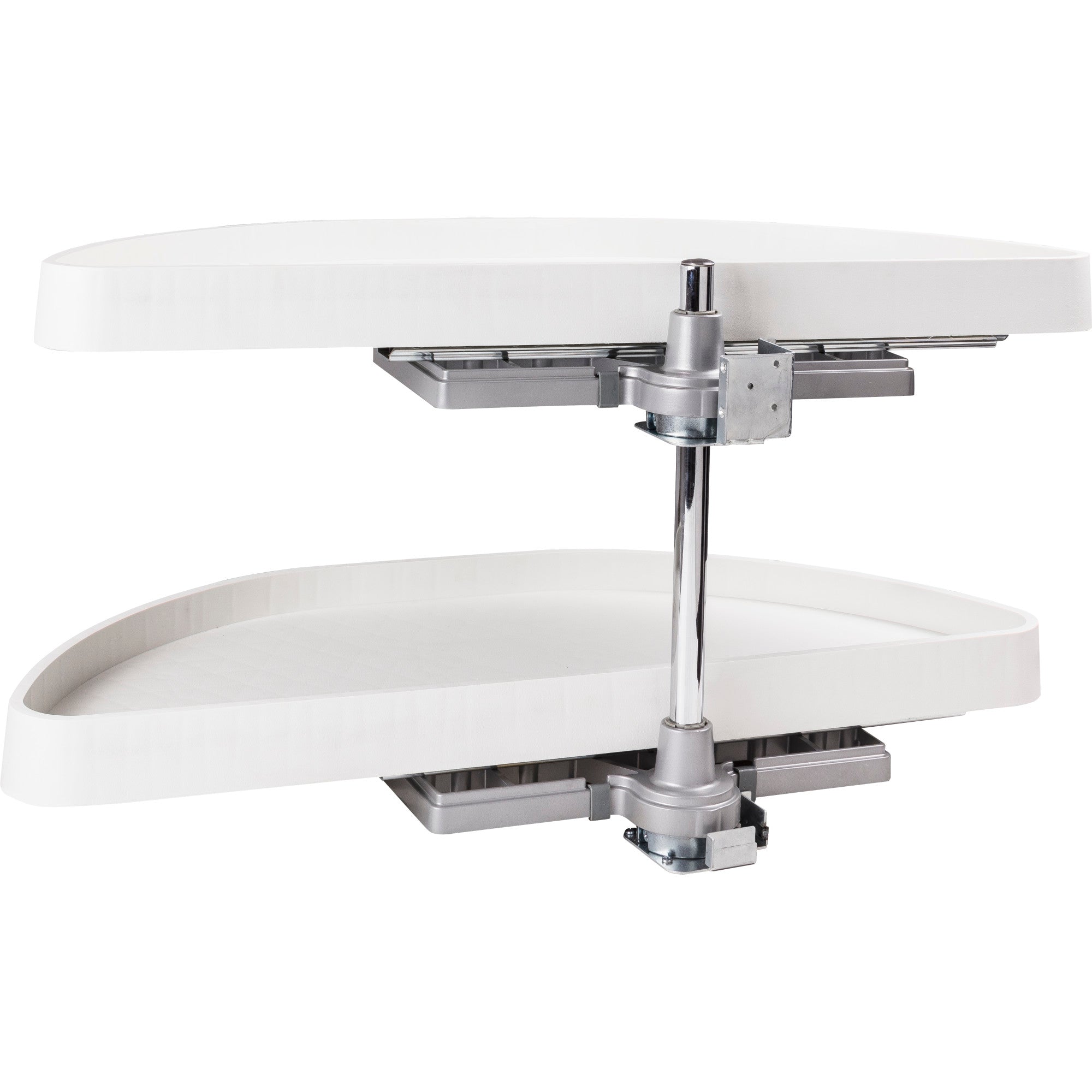 35" Plastic Half-Moon Lazy Susan