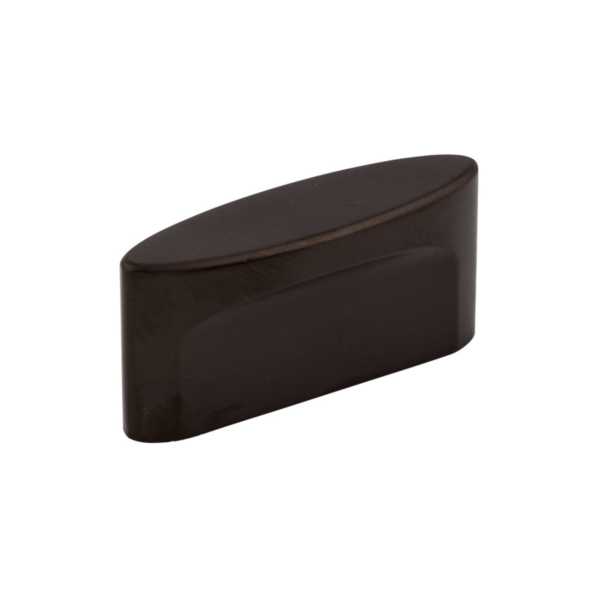 Oval Slot 1 1/2" Center to Center Oval Knob - Oil Rubbed Bronze