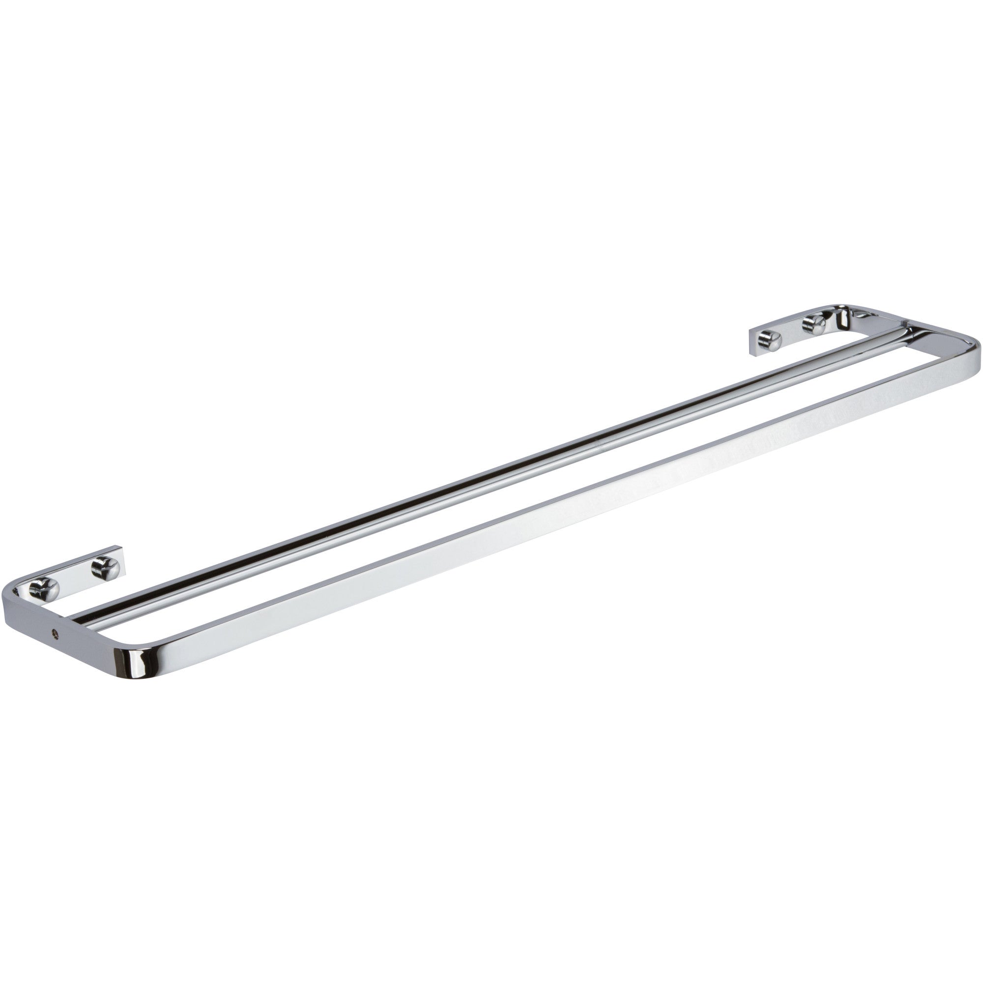 Solange Double 23 1/2" Wall Mounted  Towel Bar - Polished Chrome