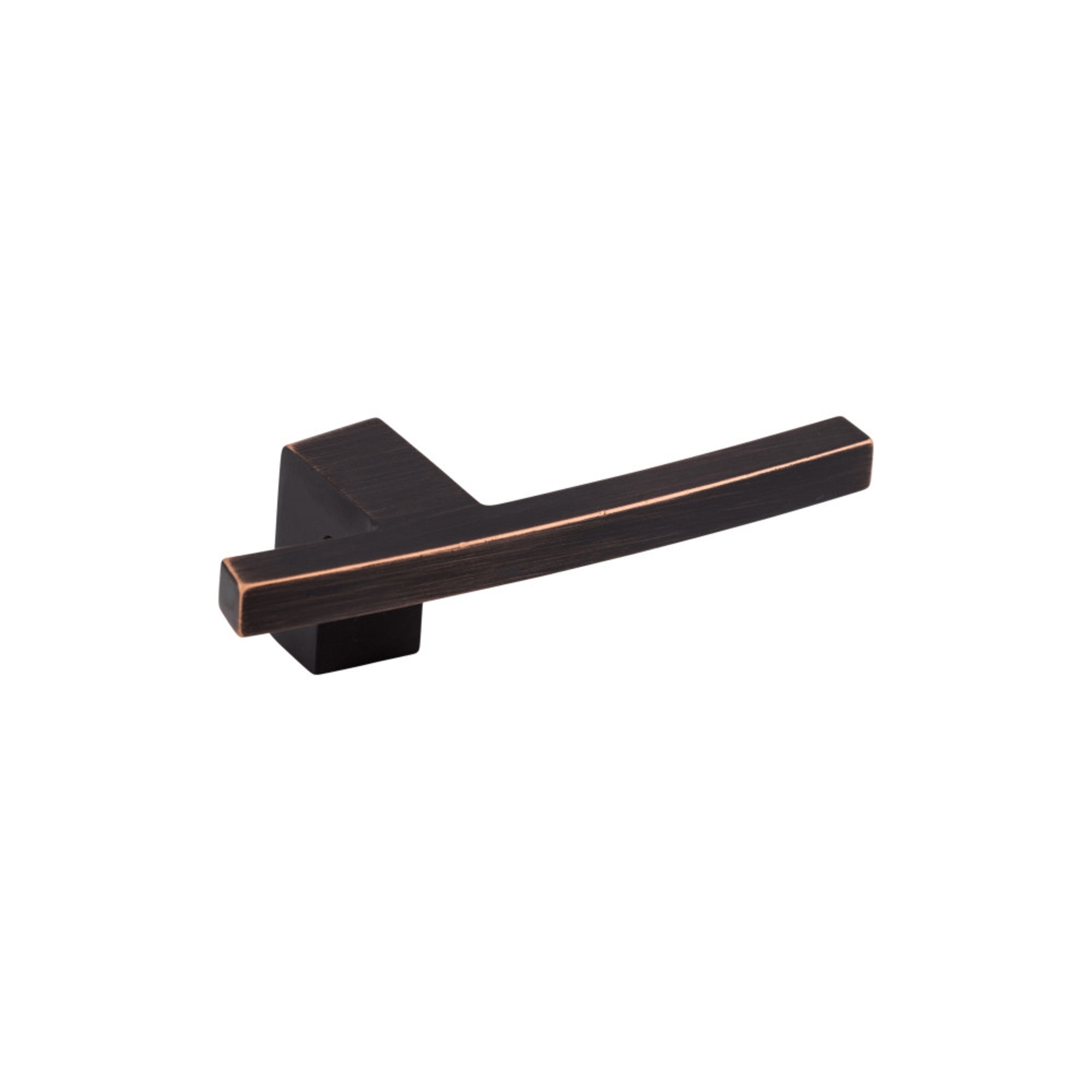 Slanted A 3" Length Geometric Knob - Tuscan Bronze