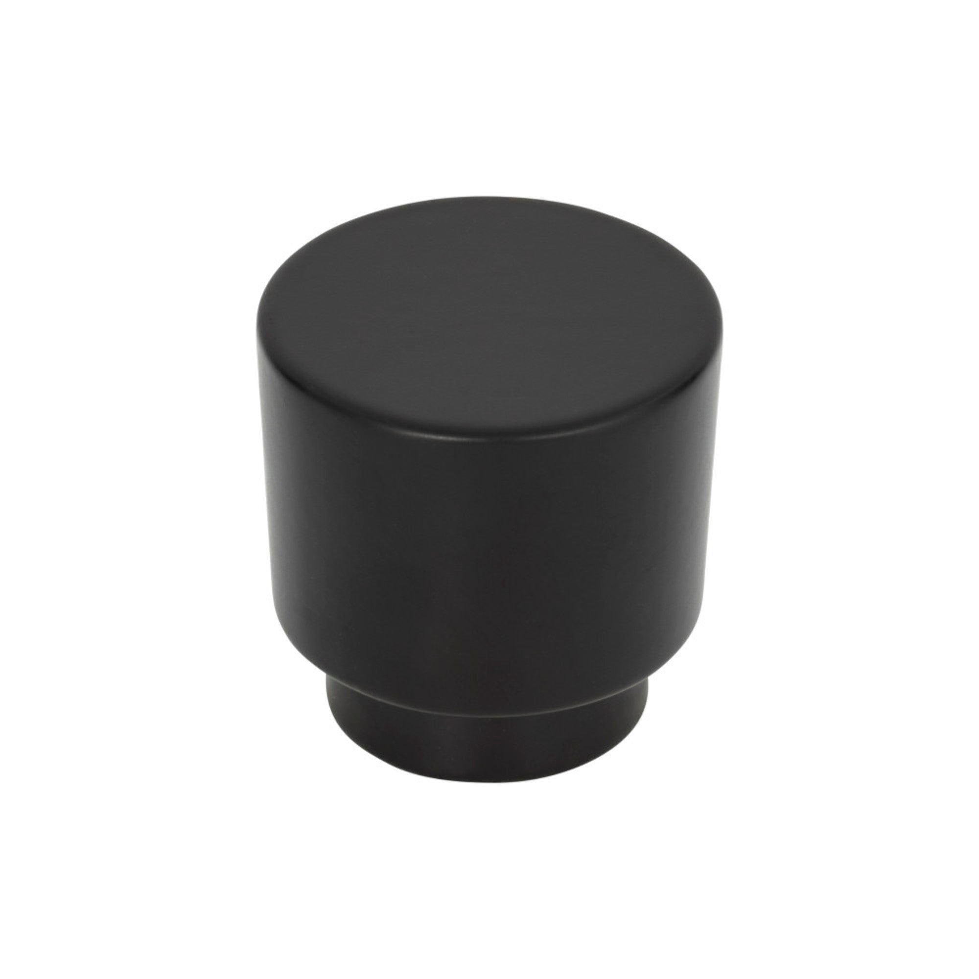 Tom Tom Round Knob - Matte Black