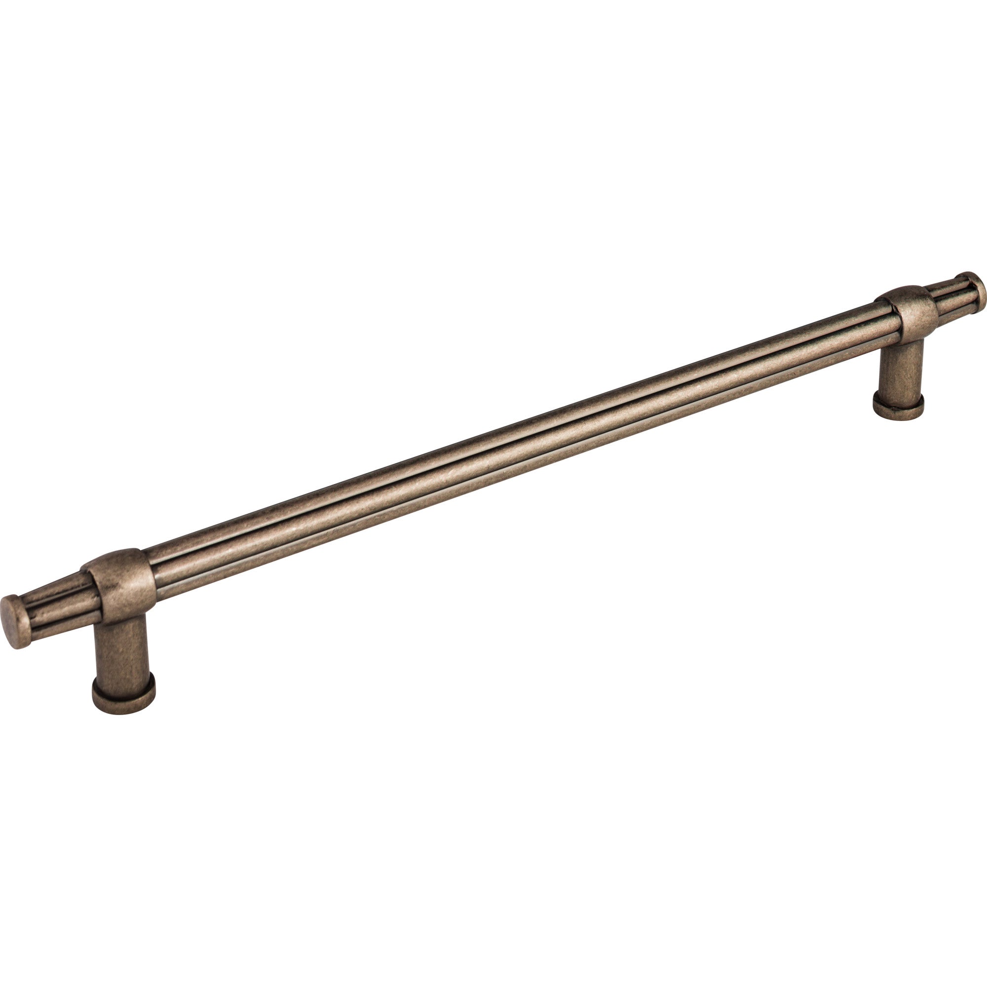 Luxor 12" Center to Center Appliance Pull - Pewter Antique
