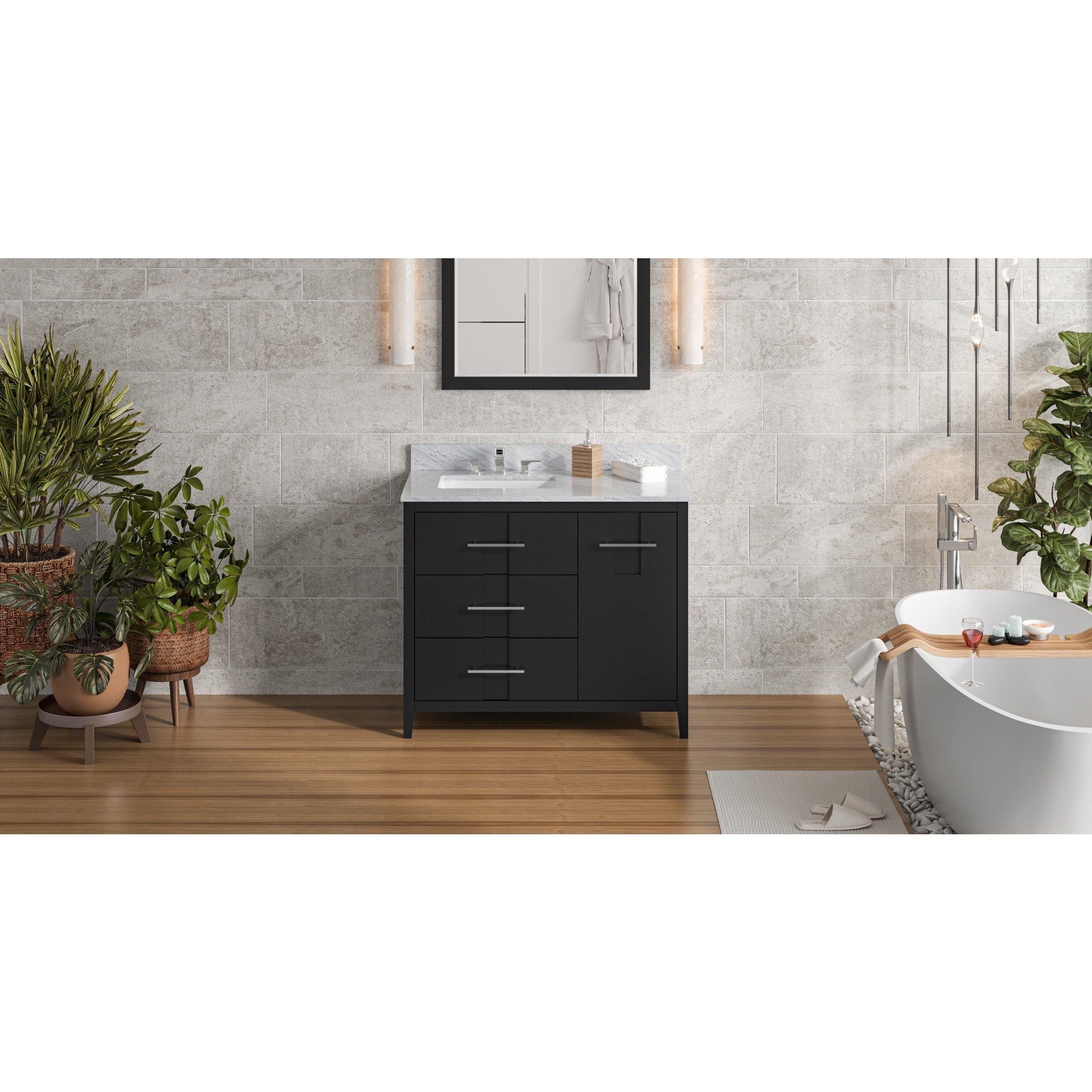 42" Katara Vanity – Left Offset