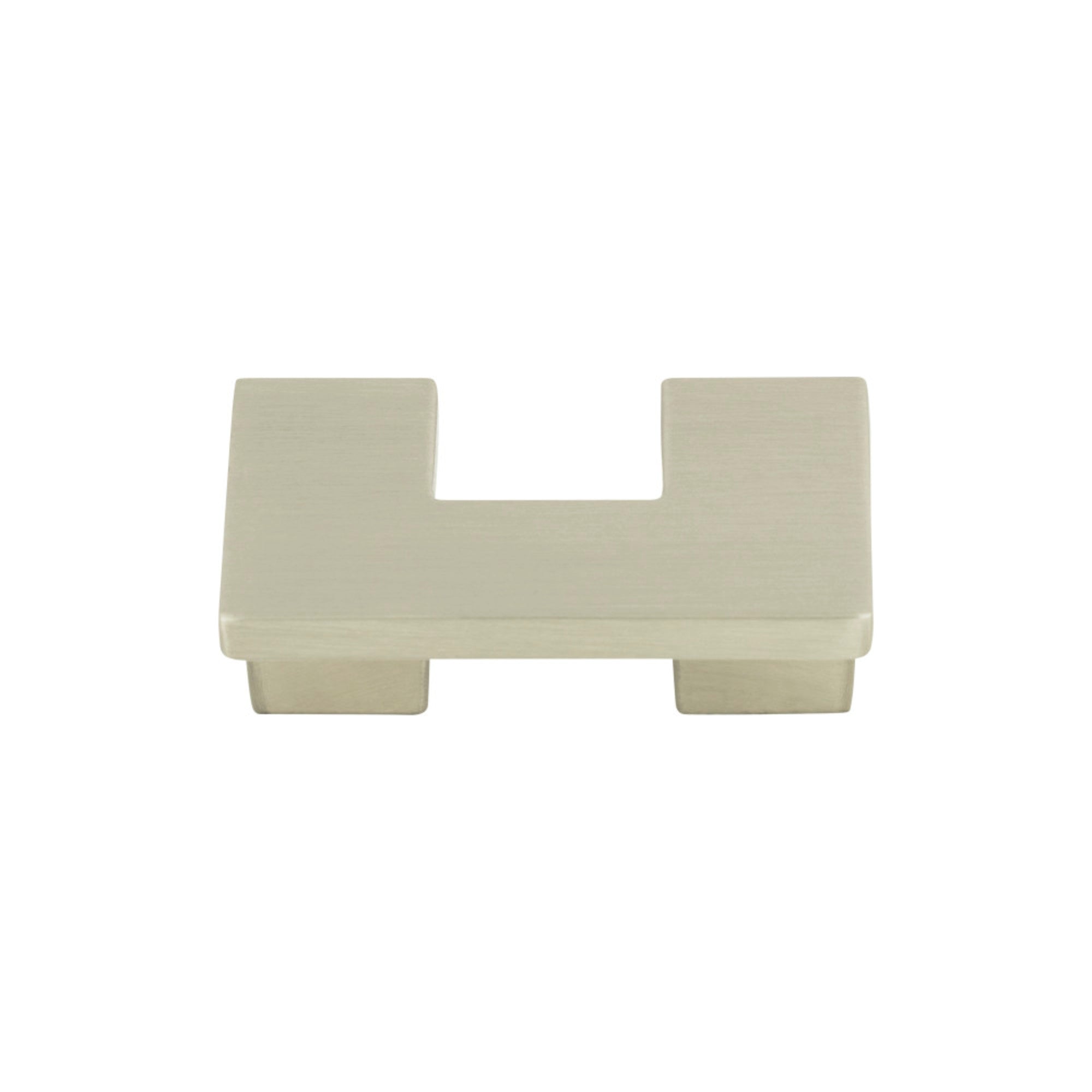 U Turn Square Knob - Brushed Nickel