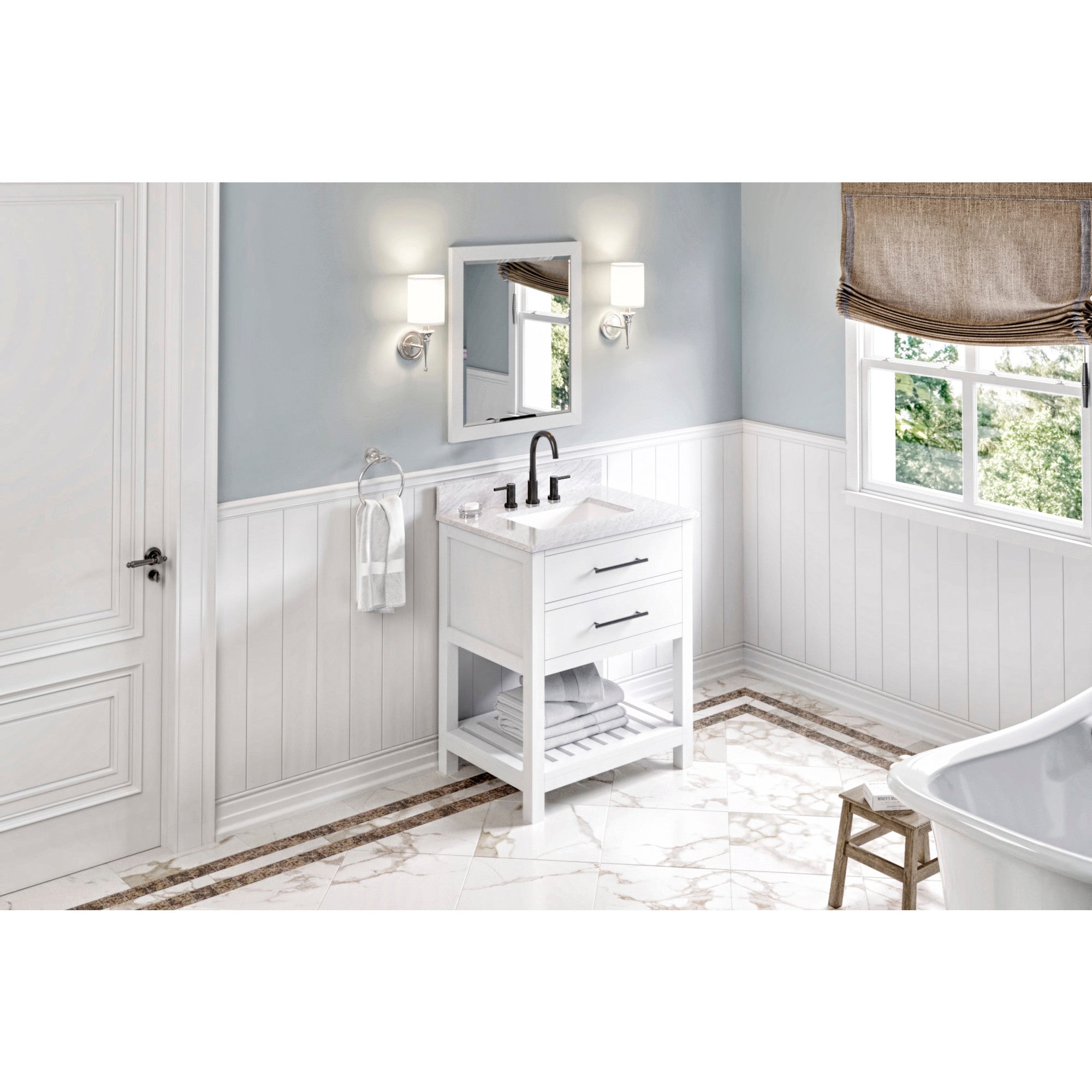 30" Wavecrest Vanity – Grey