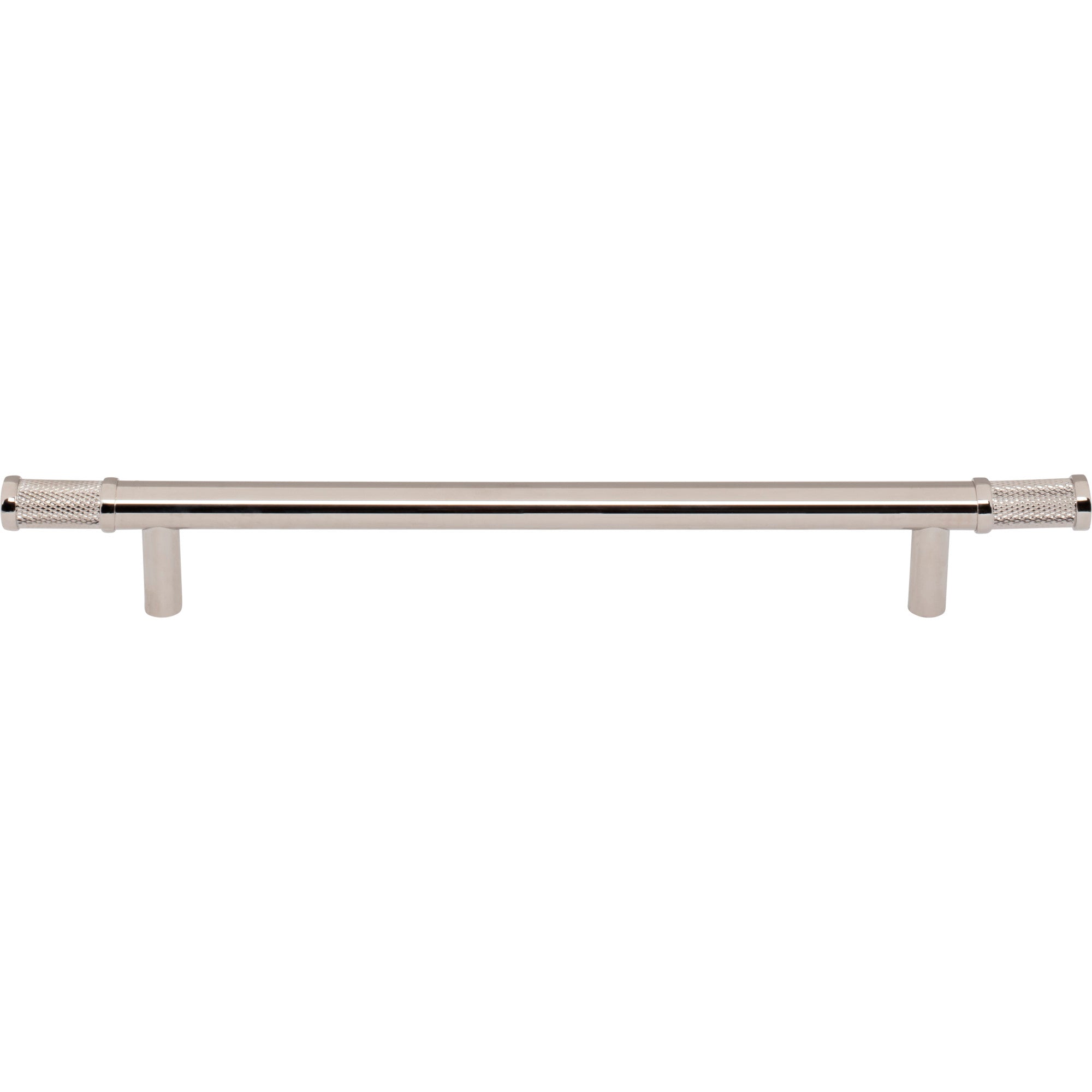 Burnham 7 9/16" Center to Center Bar Pull - Polished Nickel