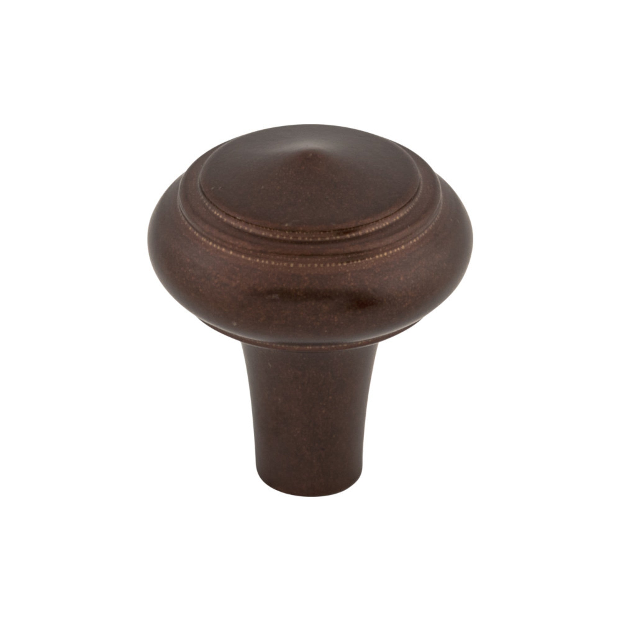 Aspen Peak Round Knob - Mahogany Bronze