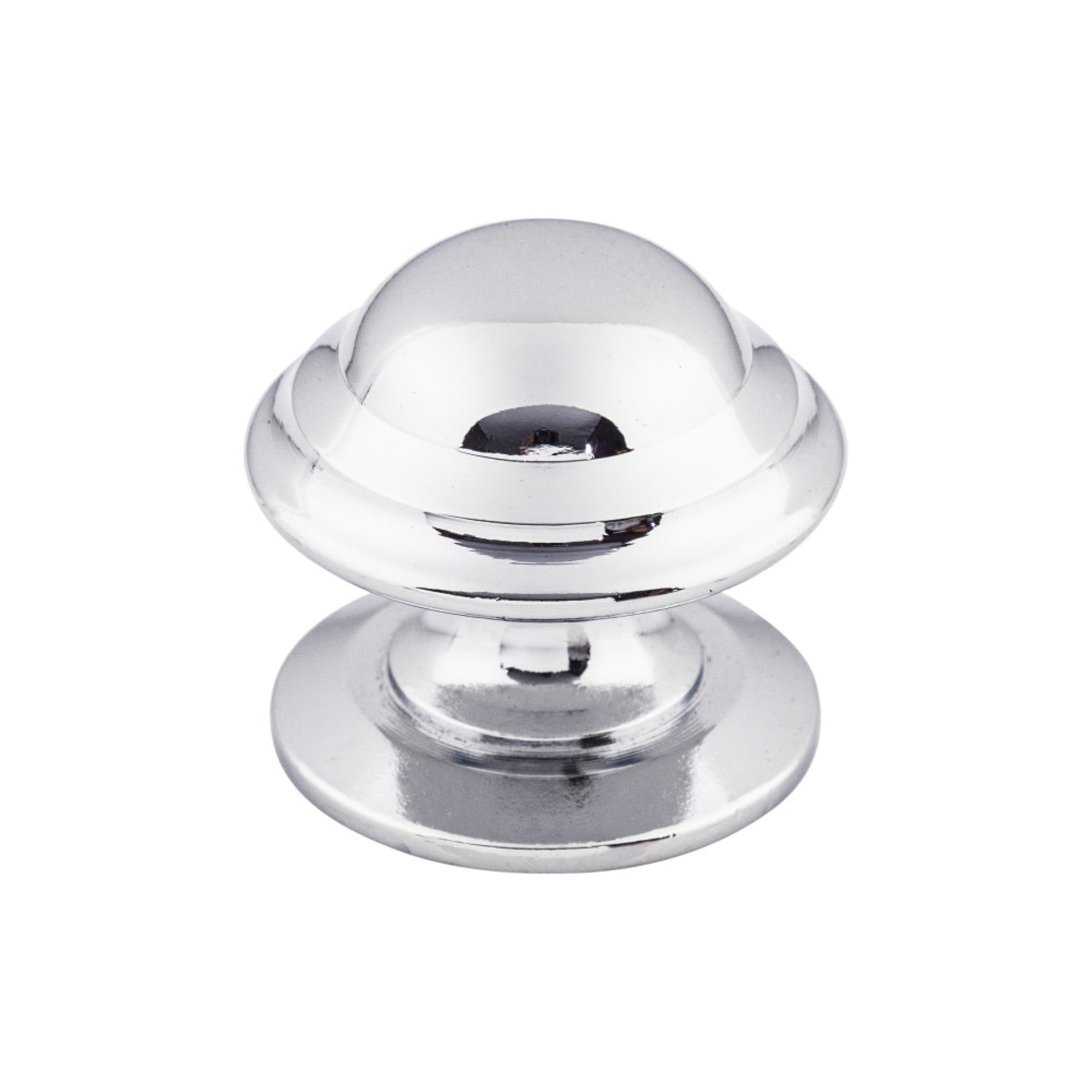 Empress Round Knob - Polished Chrome