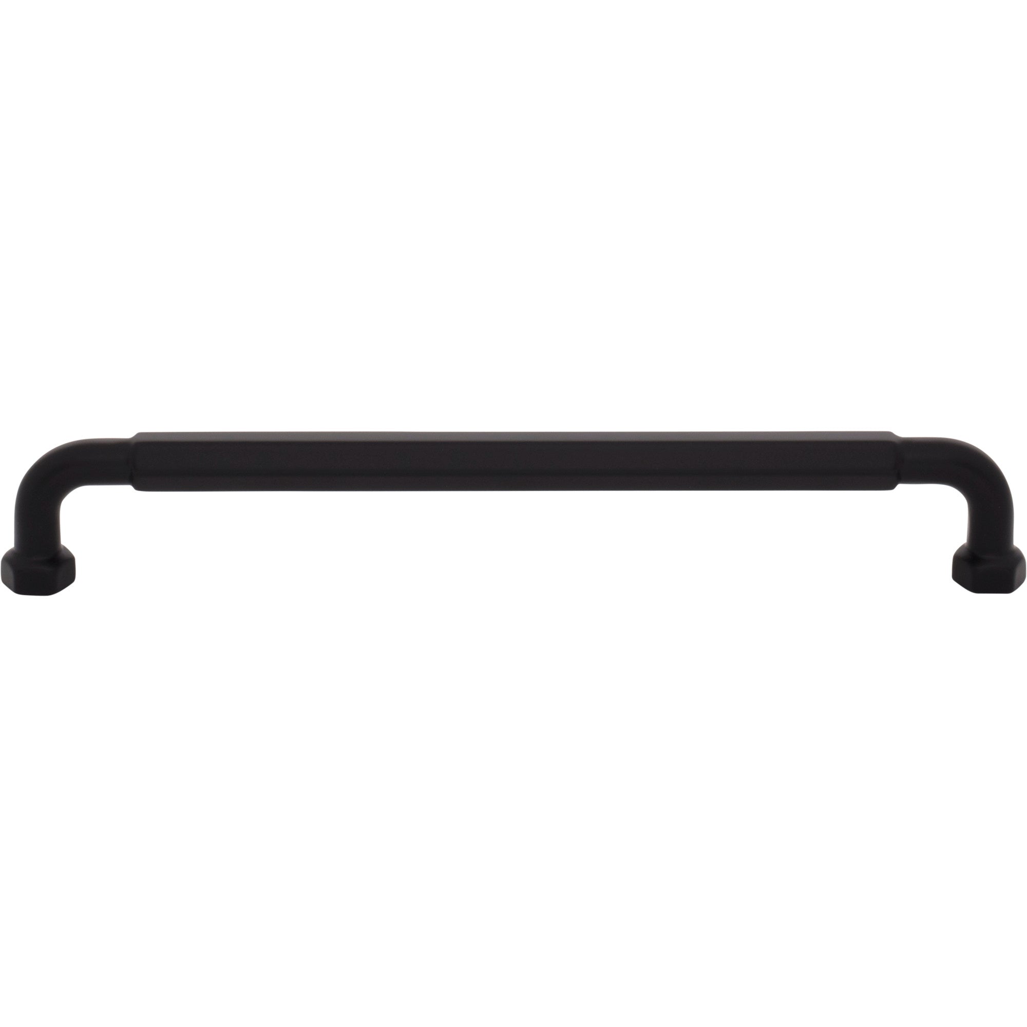 Dustin 7 9/16" Center to Center Bar Pull - Flat Black