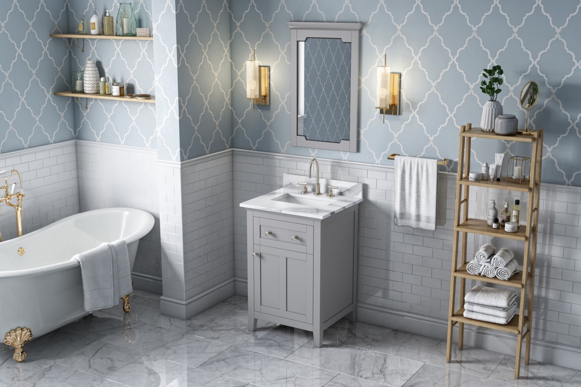 24" Chatham Vanity – Grey