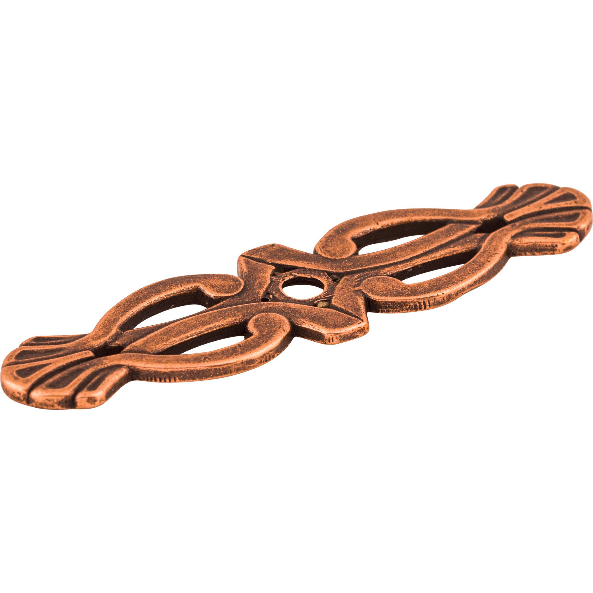 Newton Knob Backplate - Old English Copper
