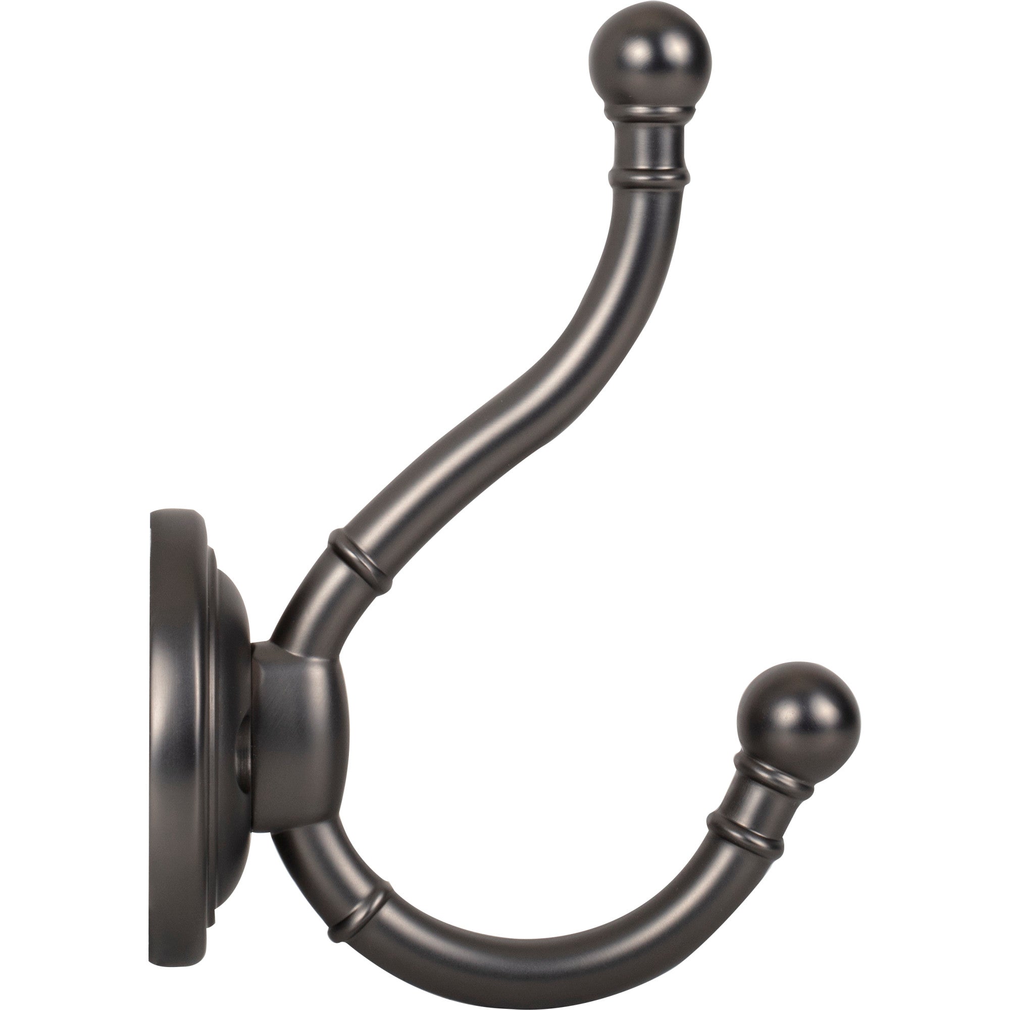 Kara 4 1/2" Wall Hooks - Ash Gray