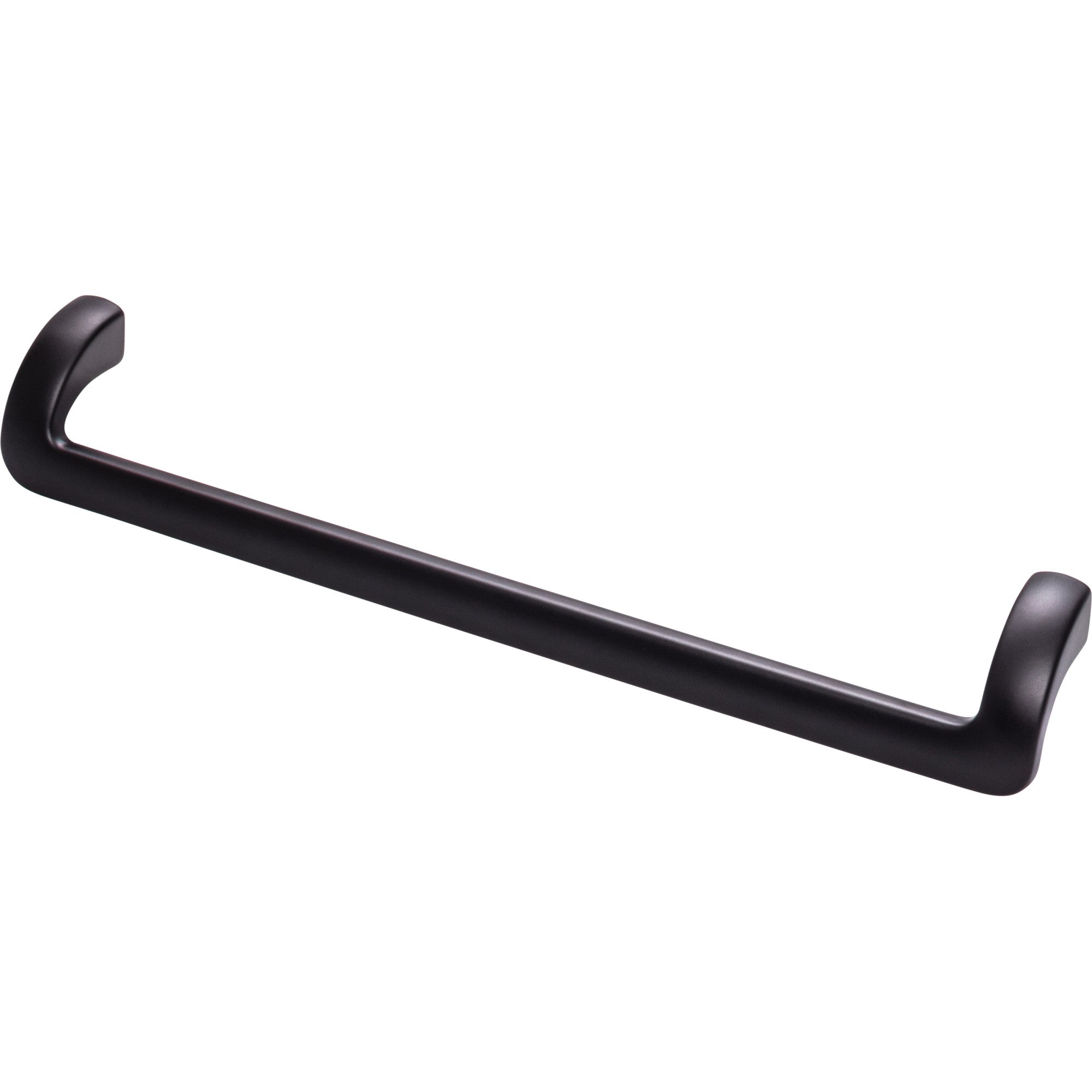 Kentfield 8 13/16" Center to Center Drop Handle - Flat Black