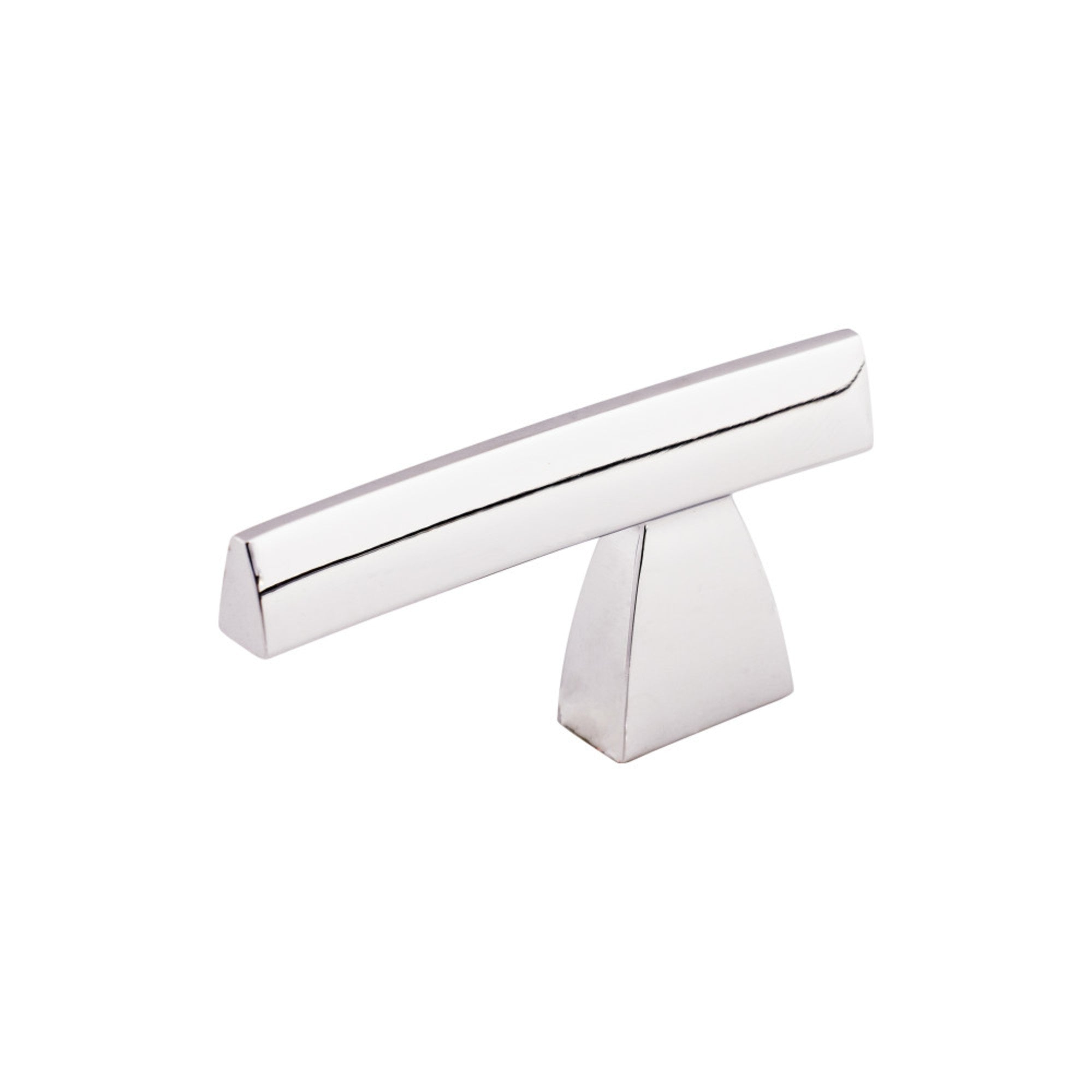Arched 2 1/2" Length Novelty Knob - Polished Chrome
