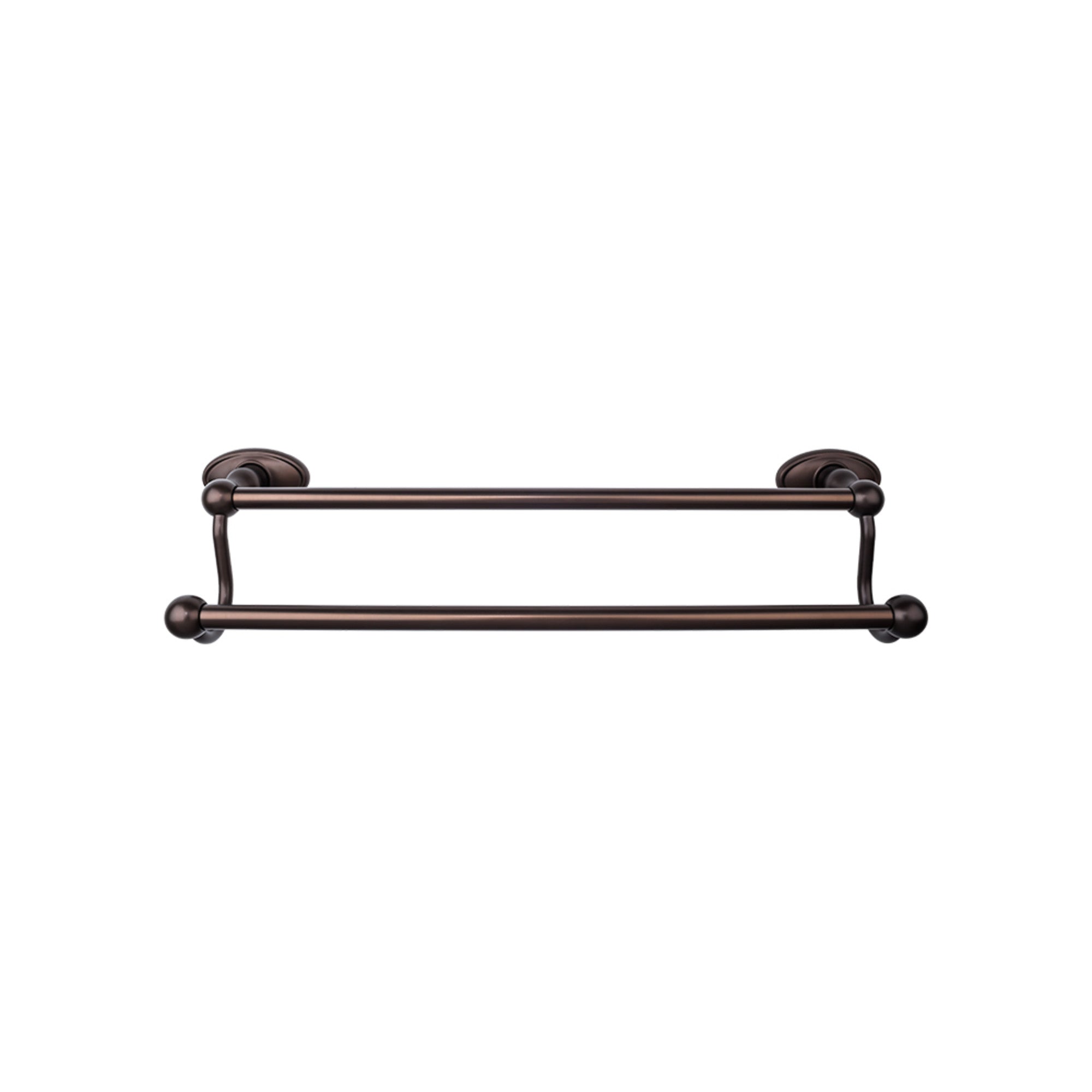 TOP BATH (R) Edwardian Bath Double 32 1/2" Wall Mounted  Towel Bar - Oil Rubbed Bronze