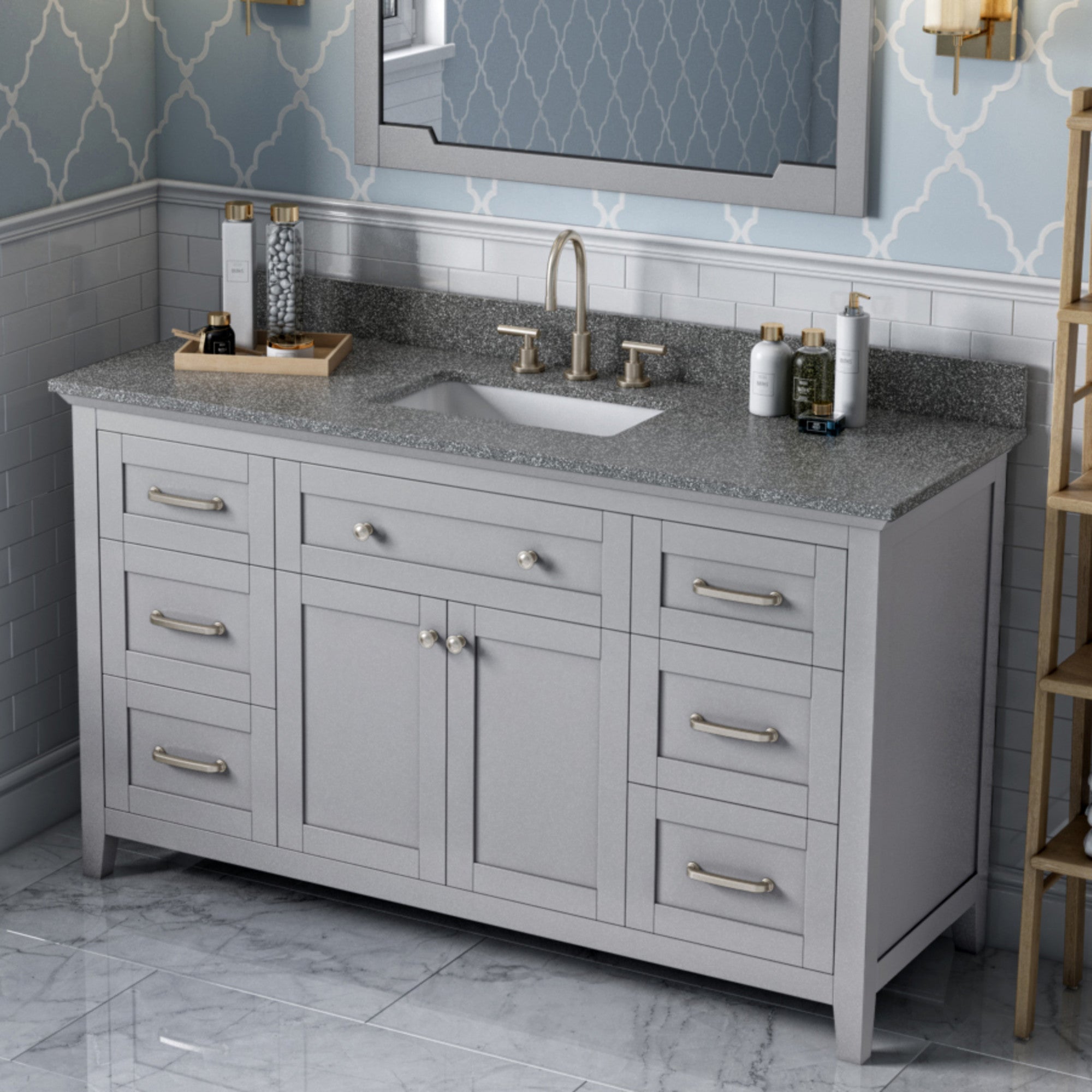 60" Chatham Vanity – Grey