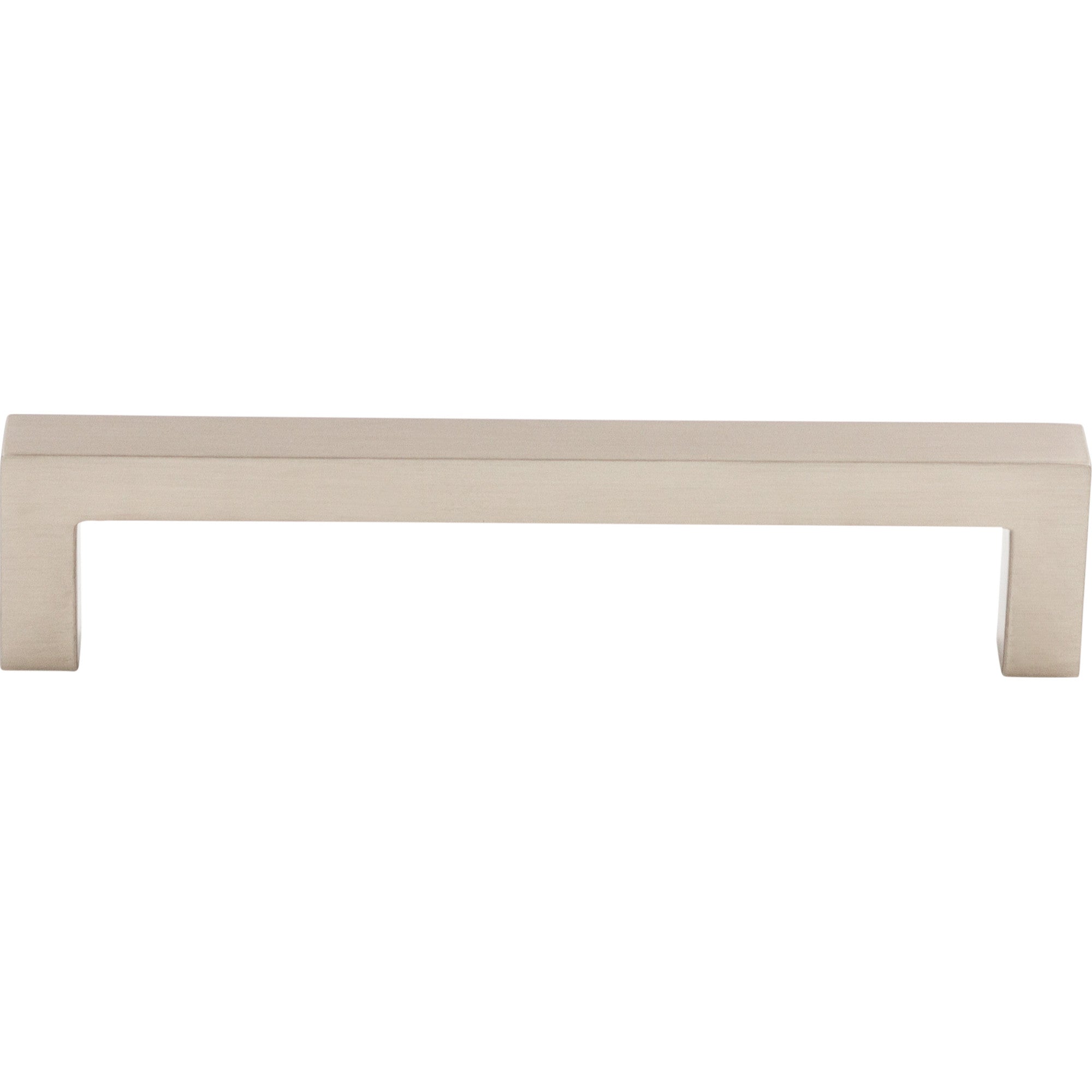 Square Bar 5 1/16" Center to Center Bar Pull - Brushed Satin Nickel