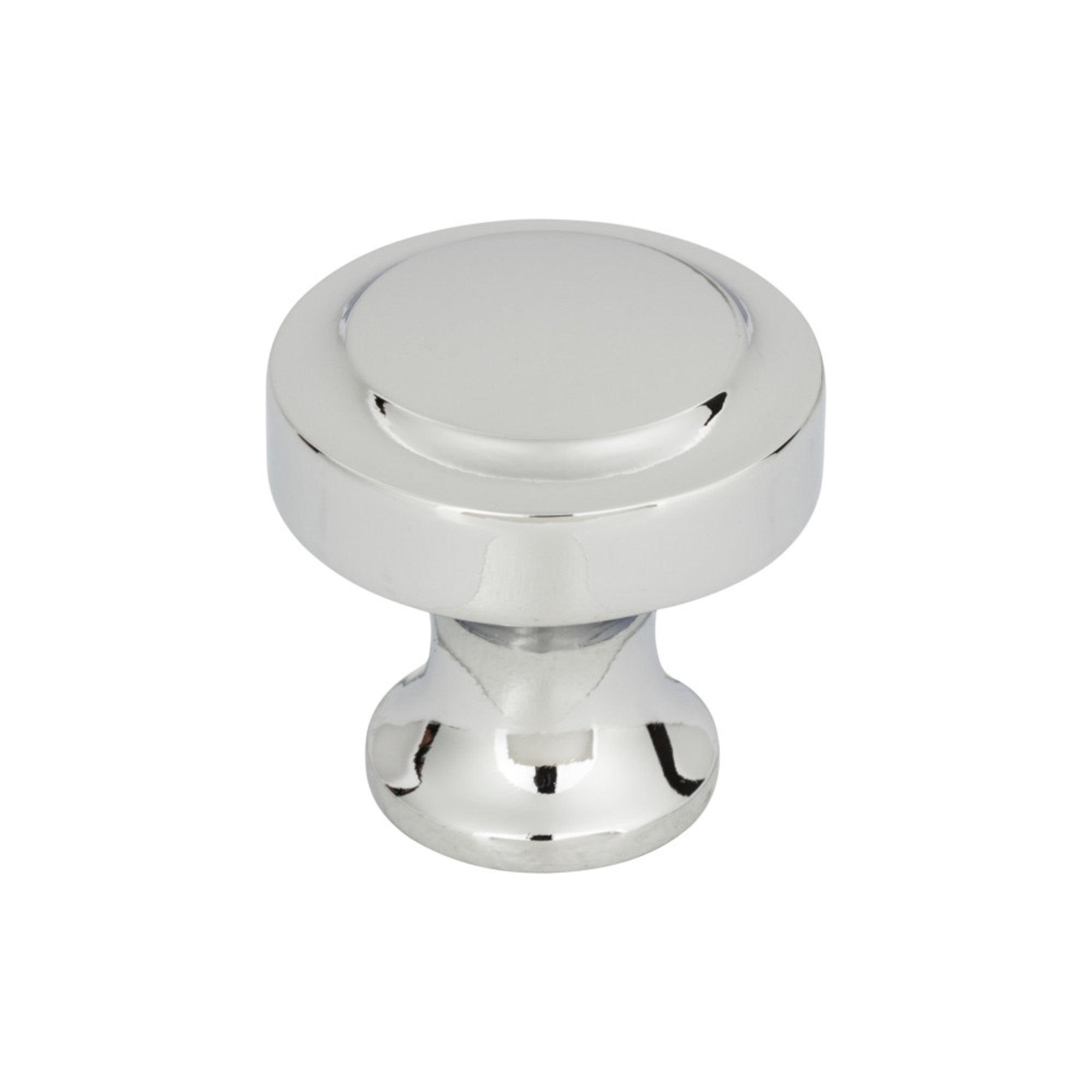 Bradbury Round Knob - Polished Chrome