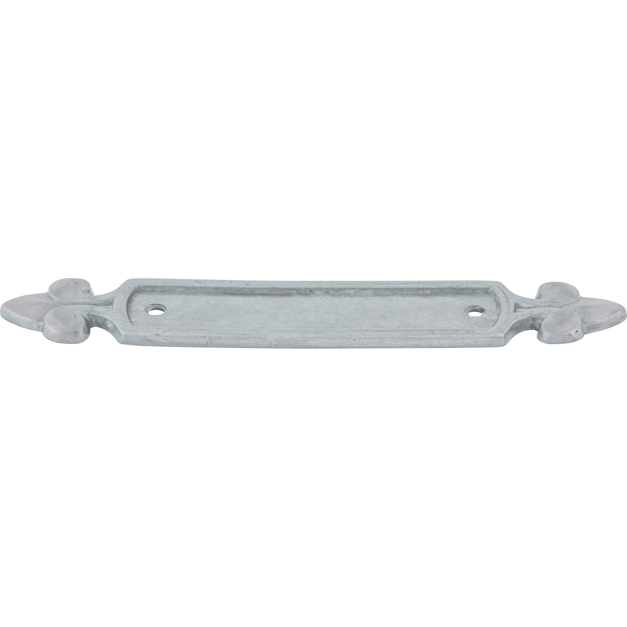 Dover Backplate 2 1/2" Center to Center Pull Backplate - Pewter Light