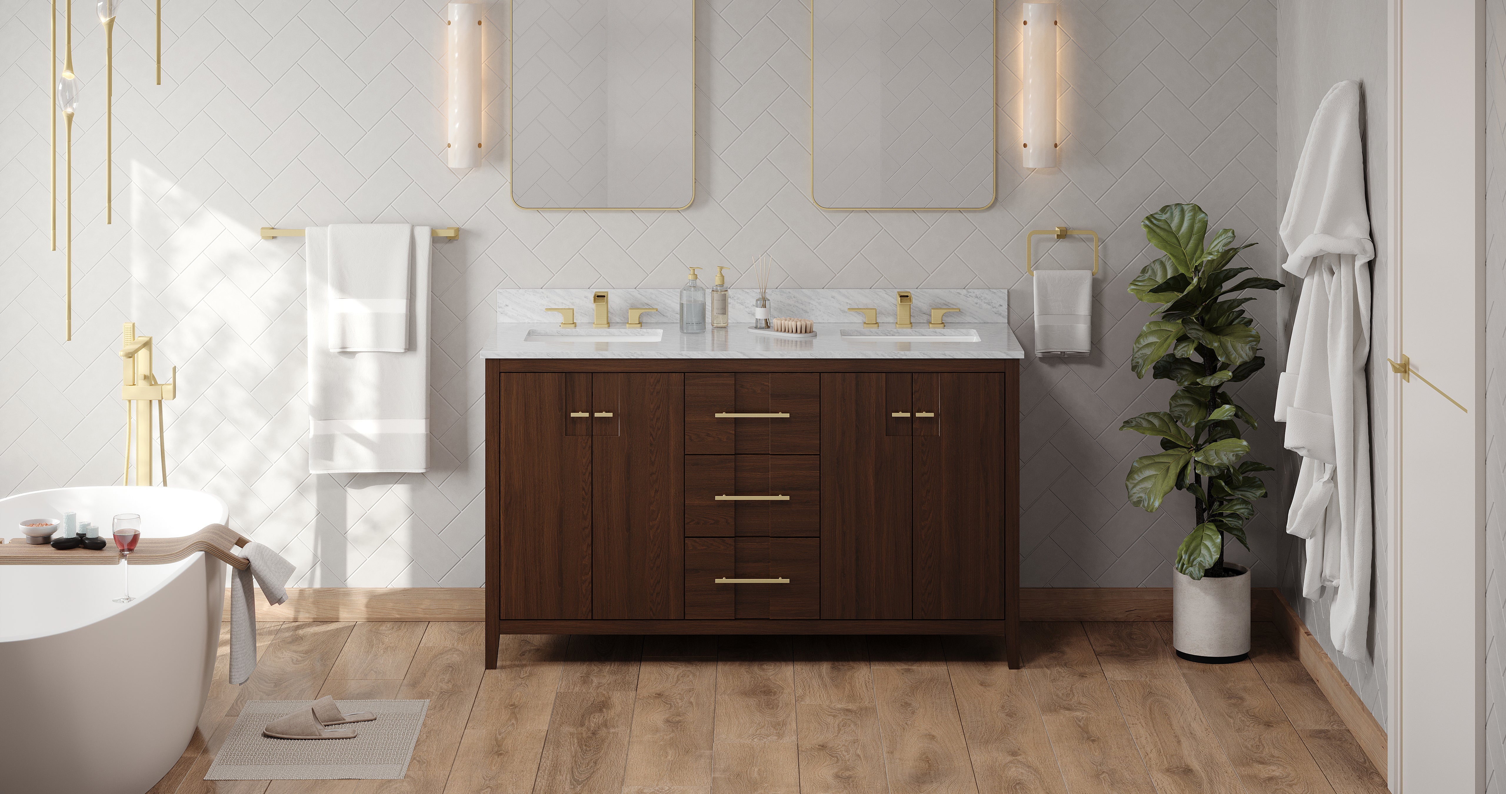 60" Katara Vanity – Double Bowl