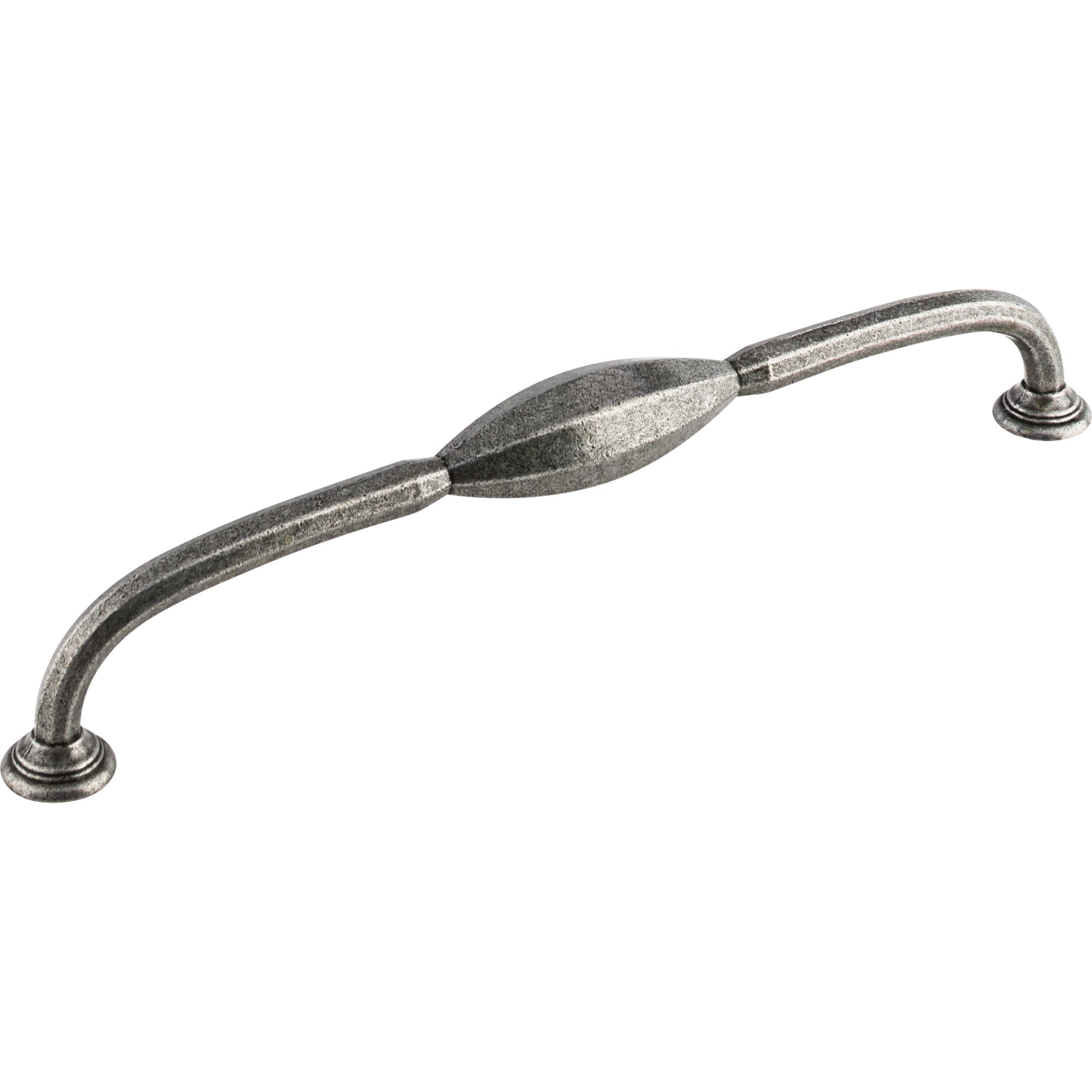 Chareau 8 13/16" Center to Center Bar Pull - Black Iron