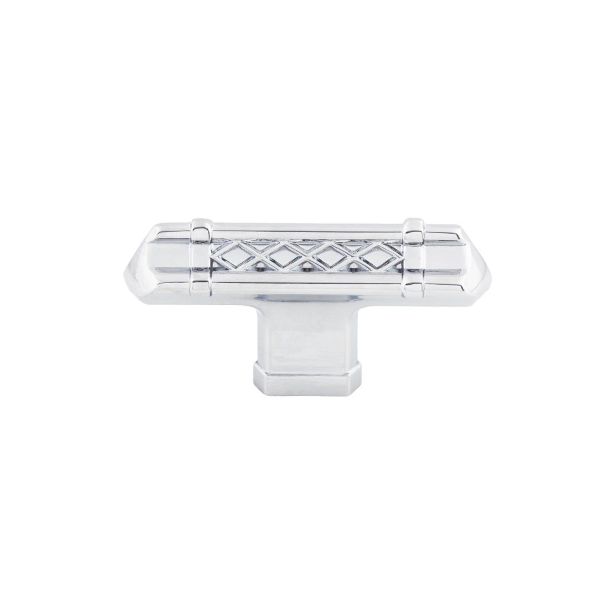 Tower Bridge Knob - Polished Chrome