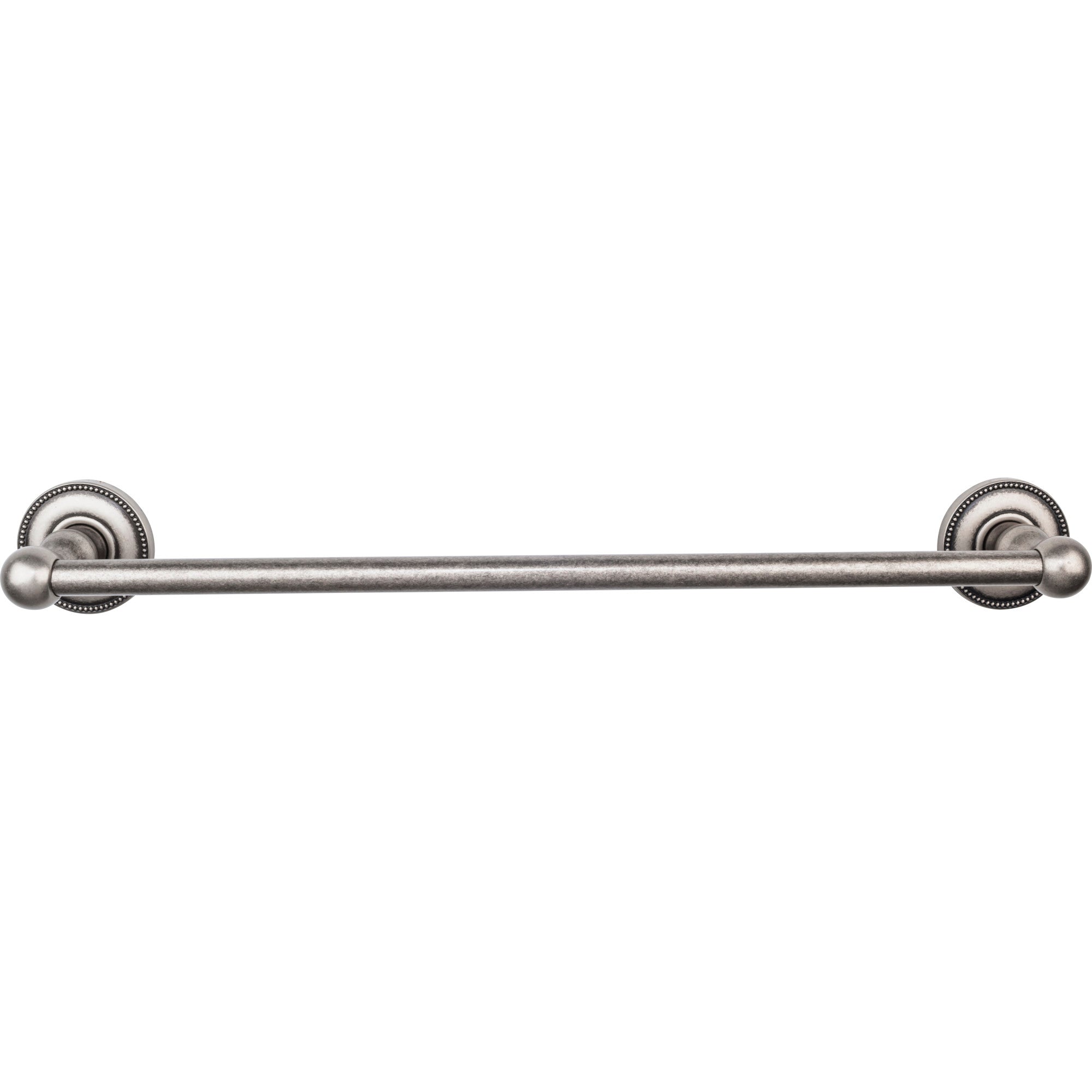 TOP BATH (R) Edwardian Bath Single 20 1/2" Wall Mounted  Towel Bar - Antique Pewter