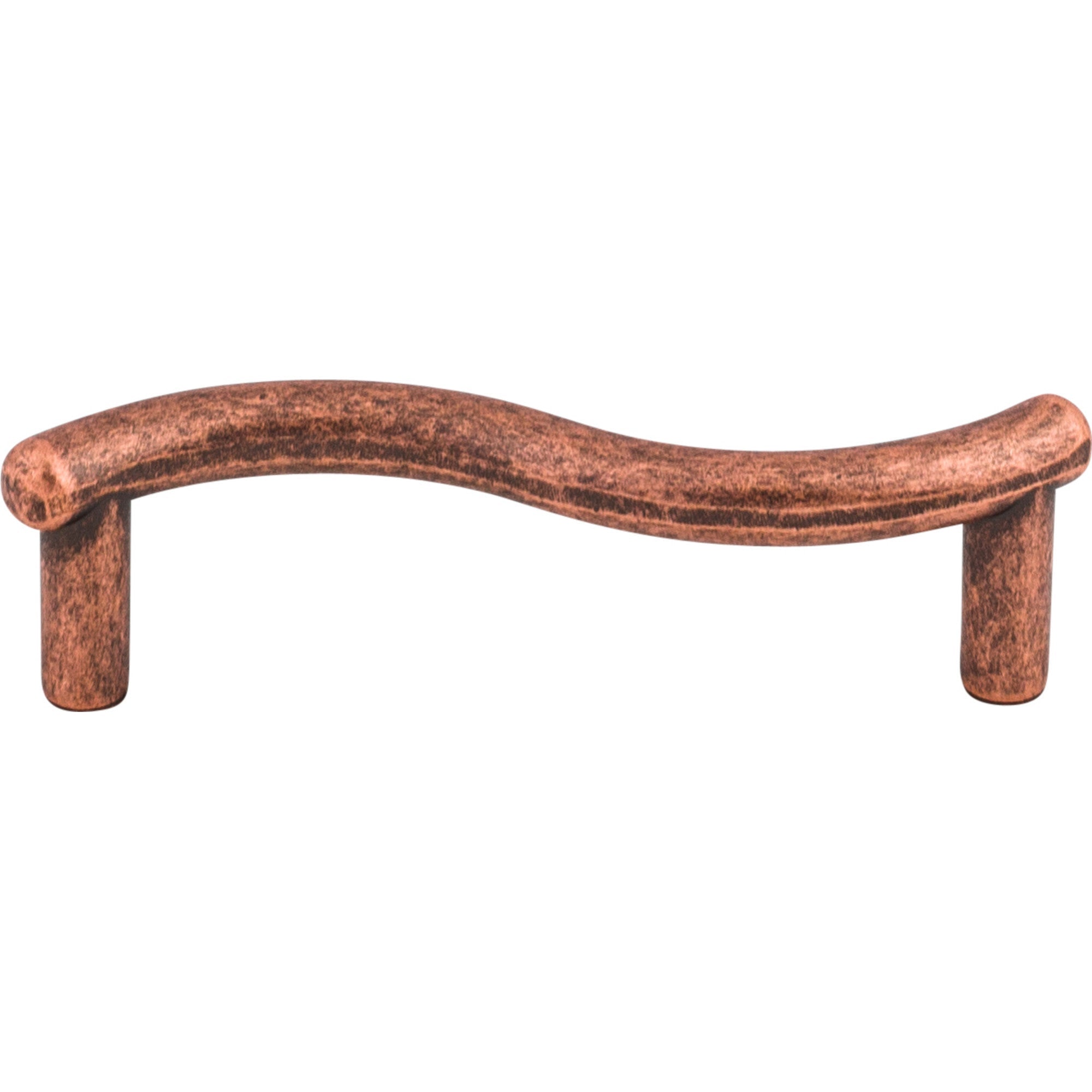 Spiral Bar Pull - Antique Copper