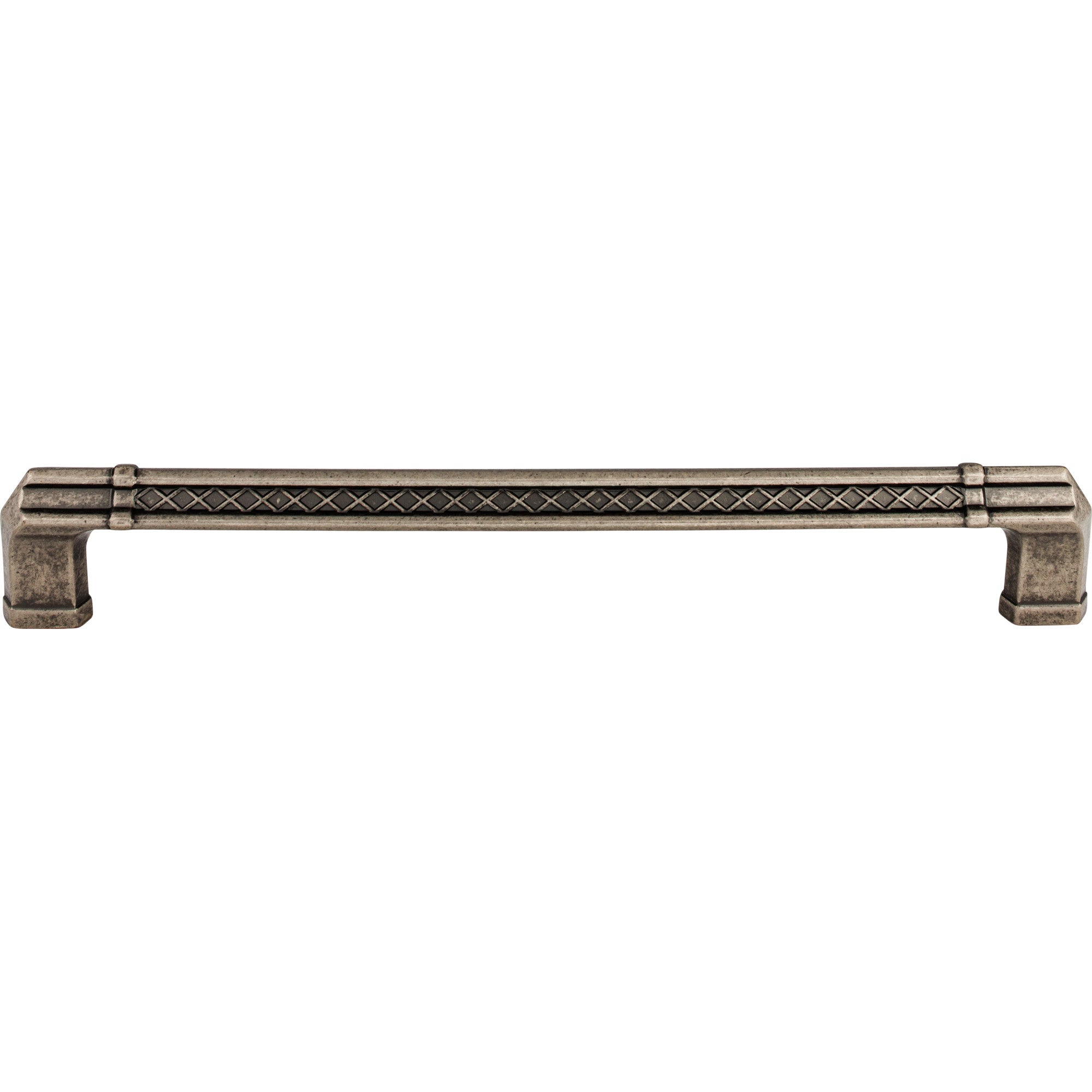 Tower Bridge 12" Center to Center Appliance Pull - Pewter Antique