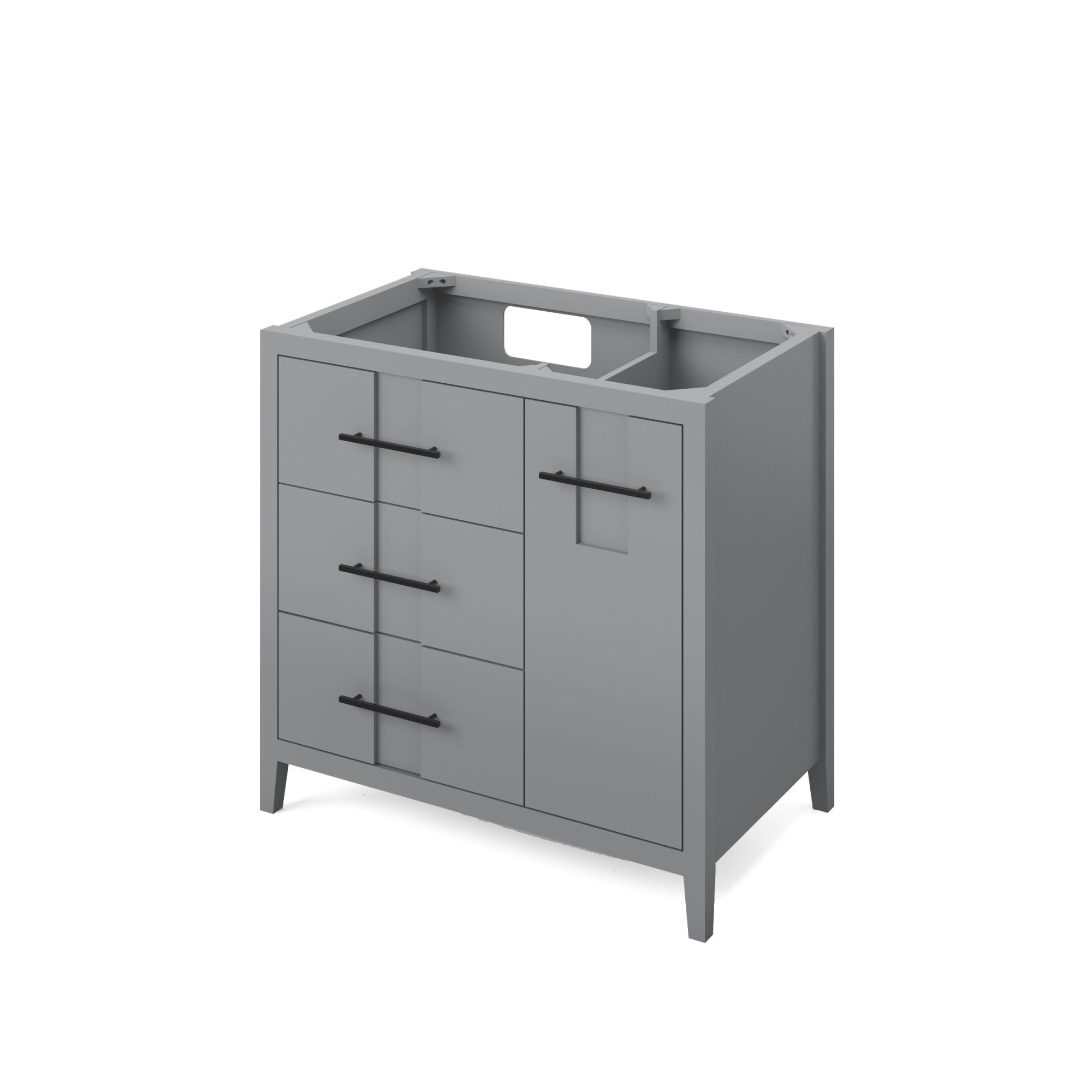 36" Katara Vanity – Left Offset