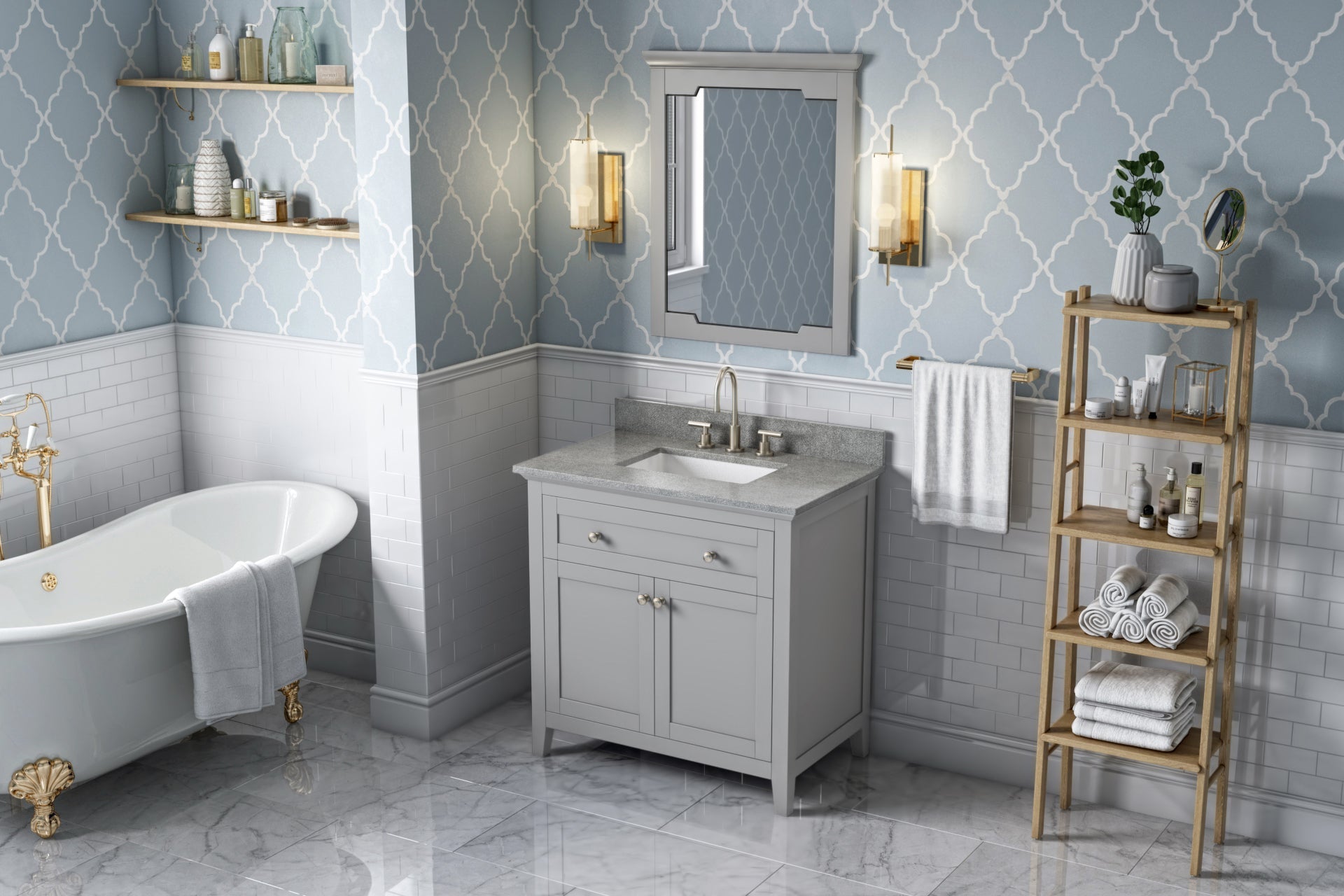 36" Chatham Vanity – Grey