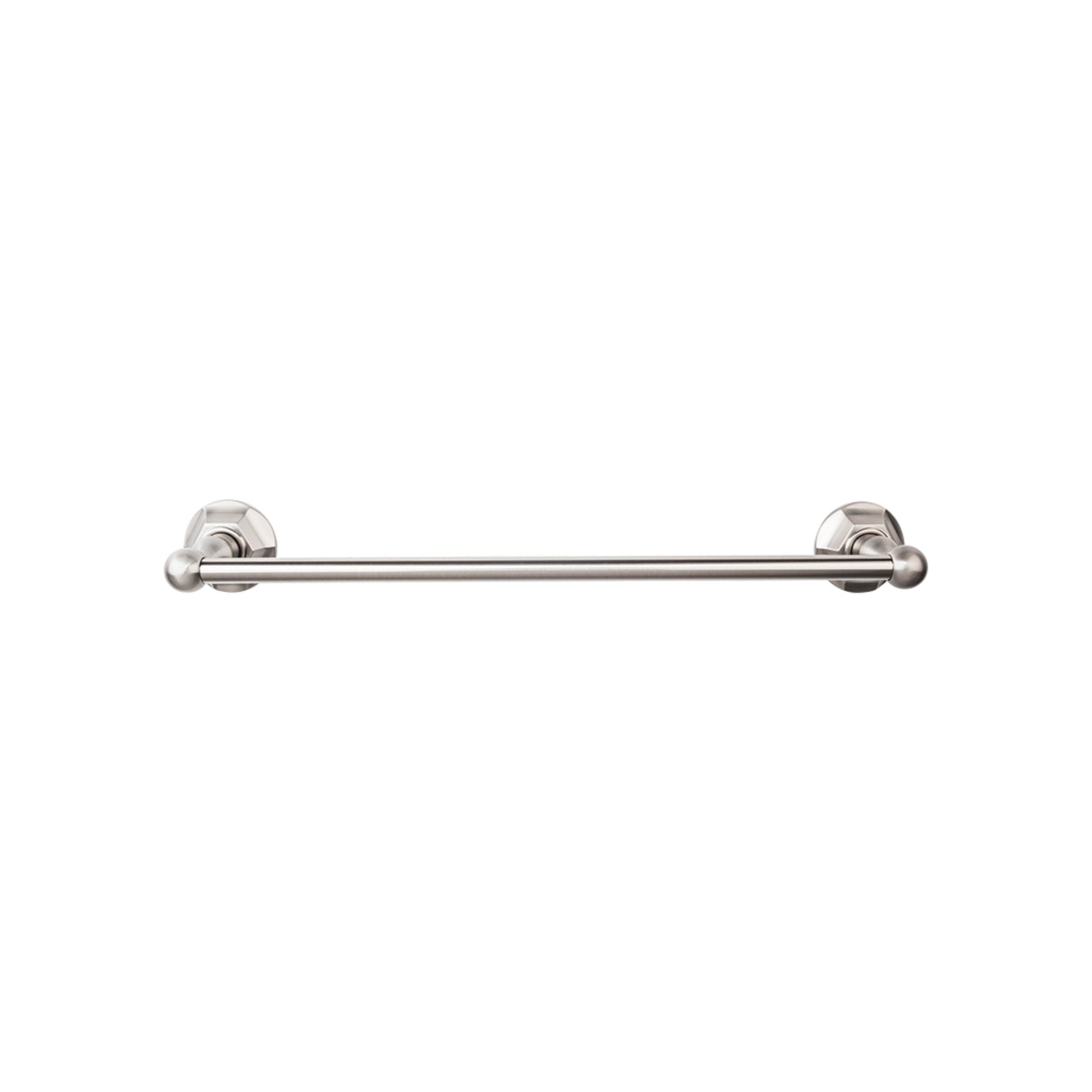 TOP BATH (R) Edwardian Bath Single 32 1/2" Wall Mounted  Towel Bar - Brushed Satin Nickel