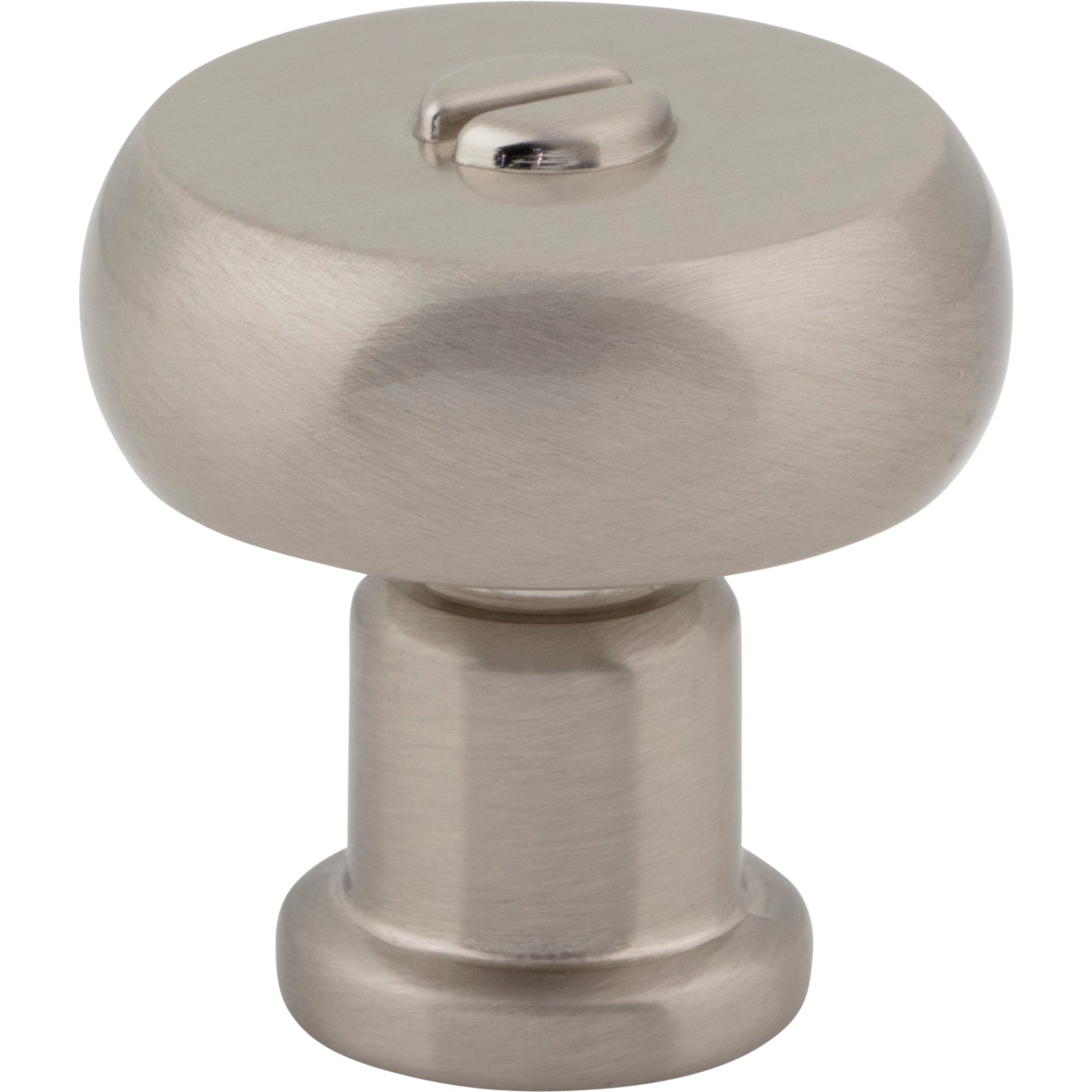 Everitt Round Knob - Brushed Nickel