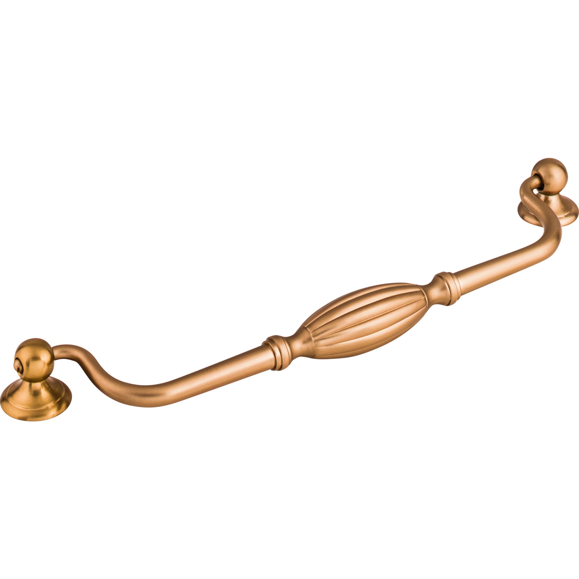 Tuscany 8 13/16" Center to Center Drop Handle - Brushed Bronze