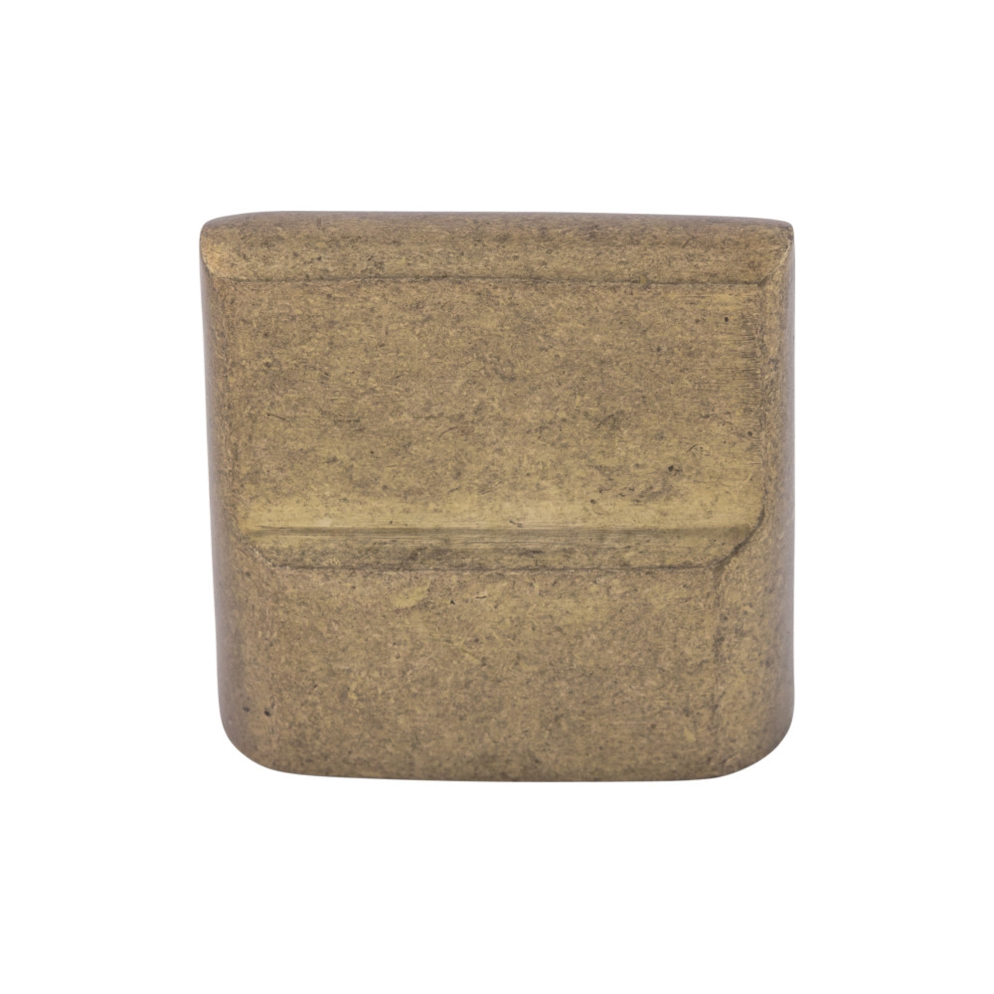 Aspen Flat Sided Knob - Light Bronze
