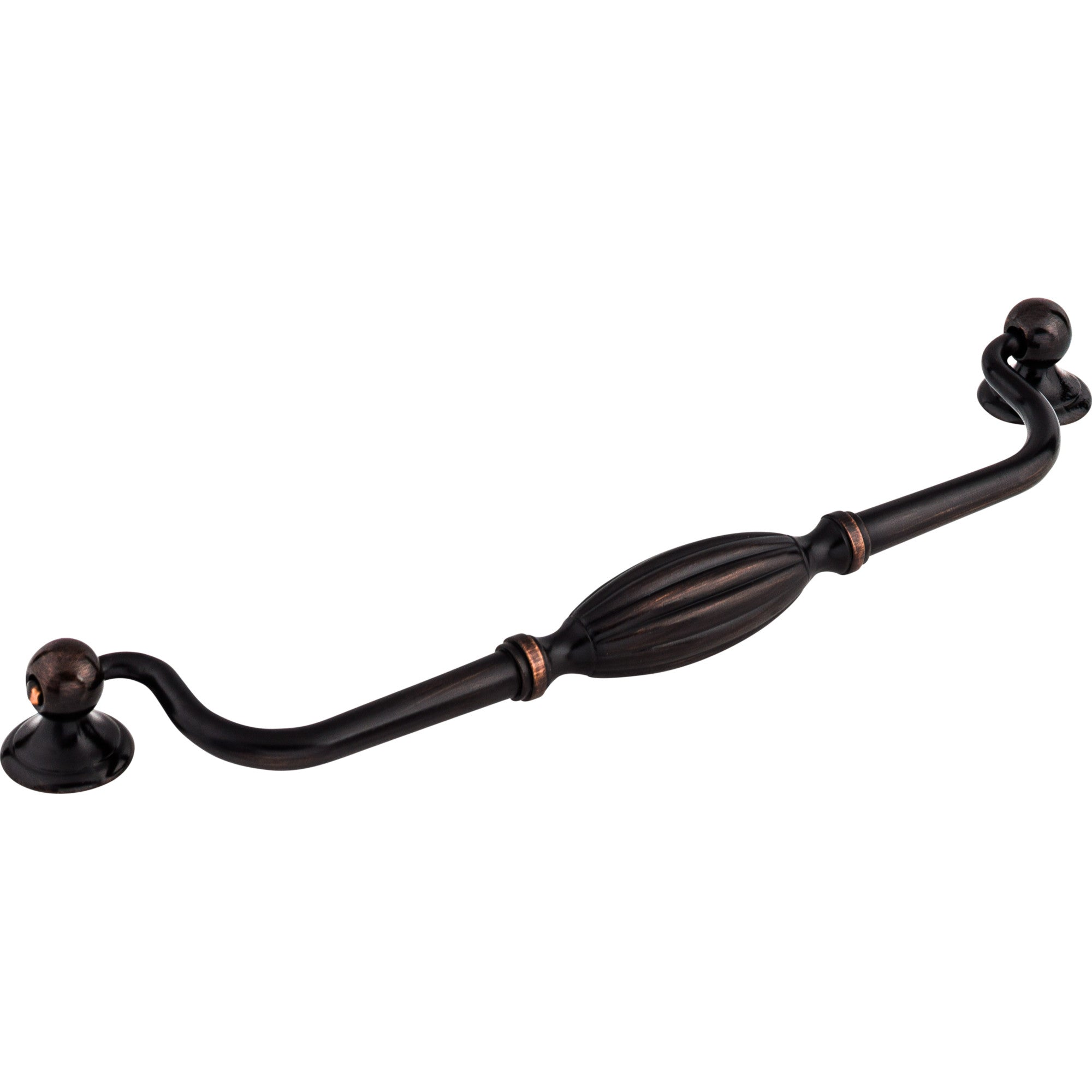 Tuscany 8 13/16" Center to Center Drop Handle - Tuscan Bronze
