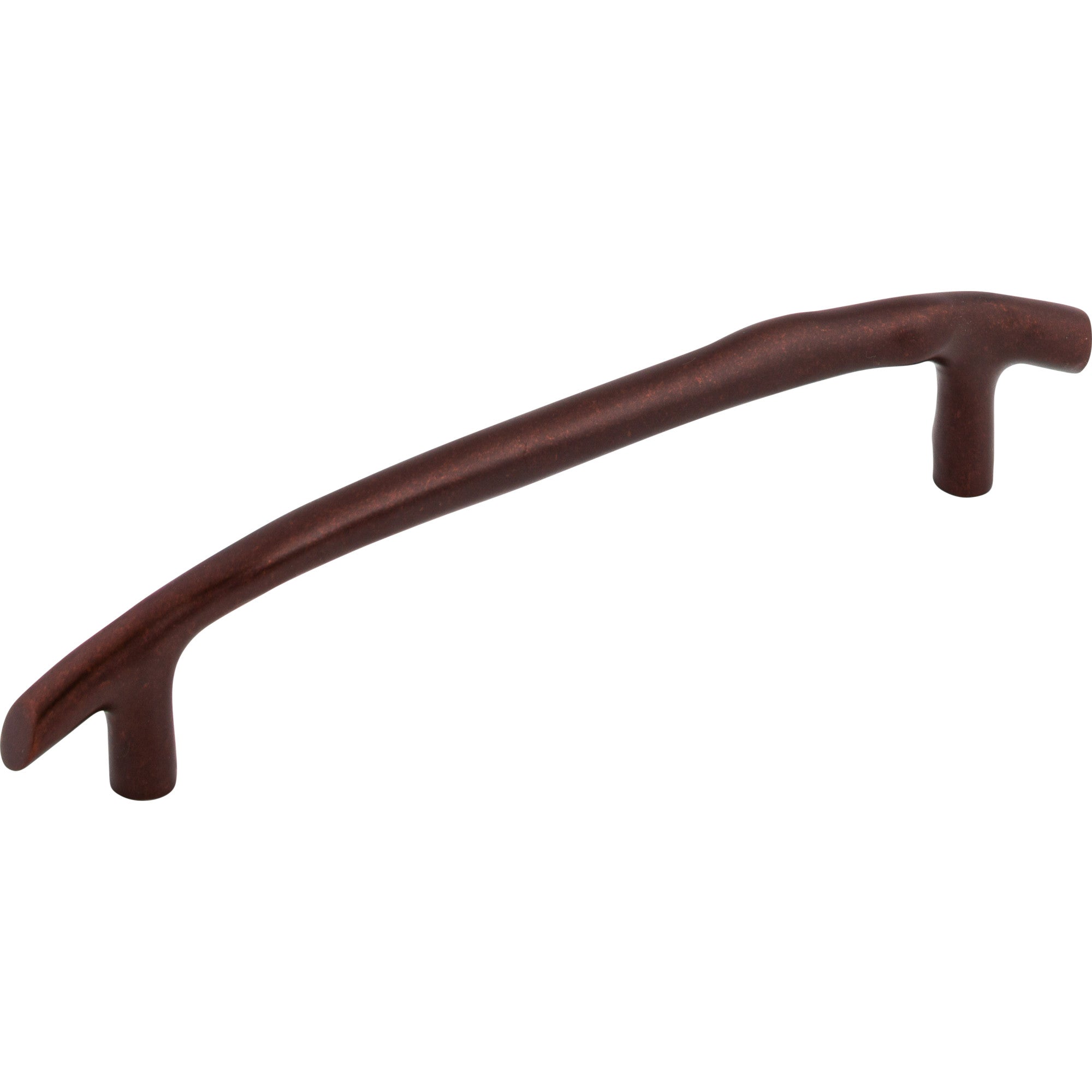 Aspen Twig 8" Center to Center Bar Pull - Mahogany Bronze