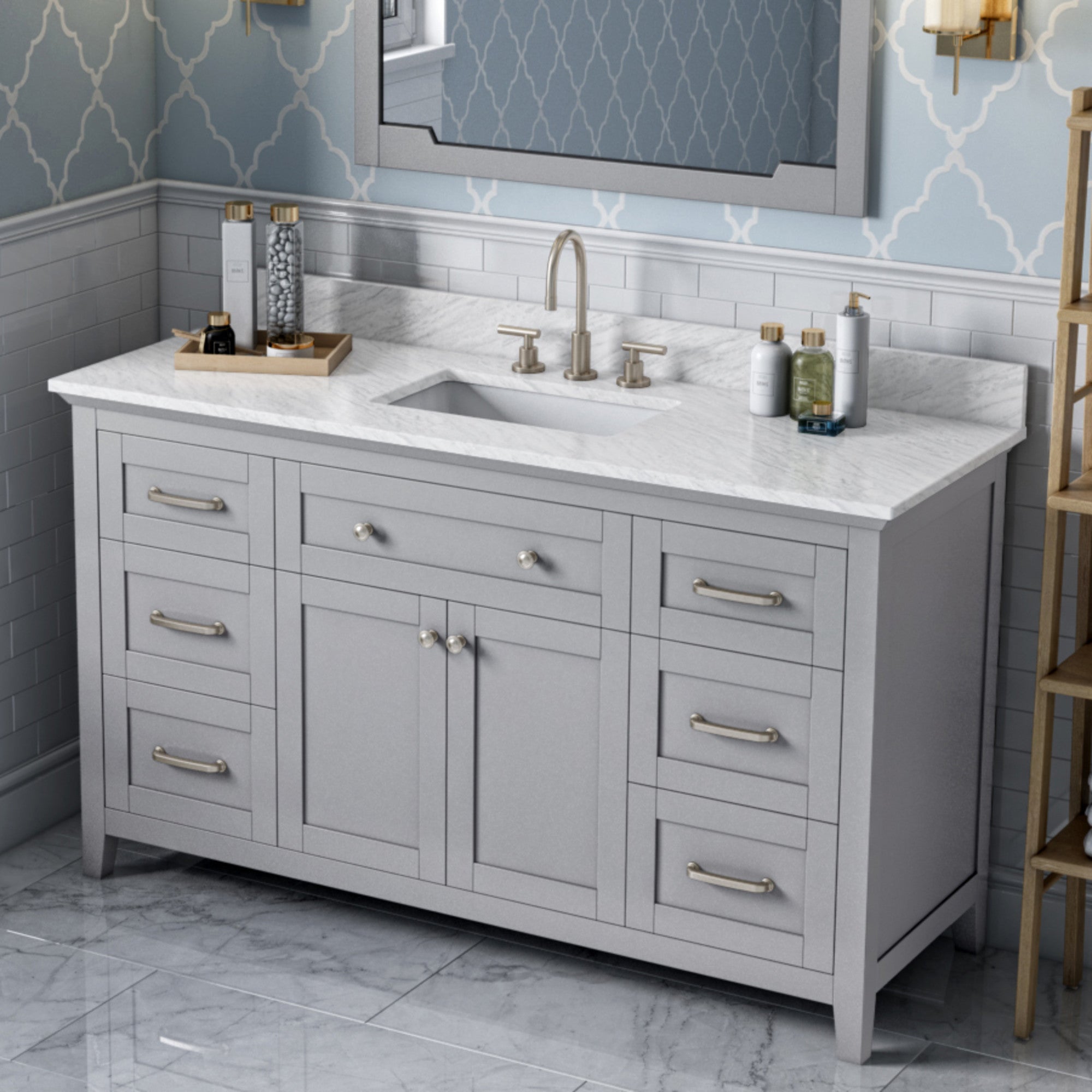 60" Chatham Vanity – Grey