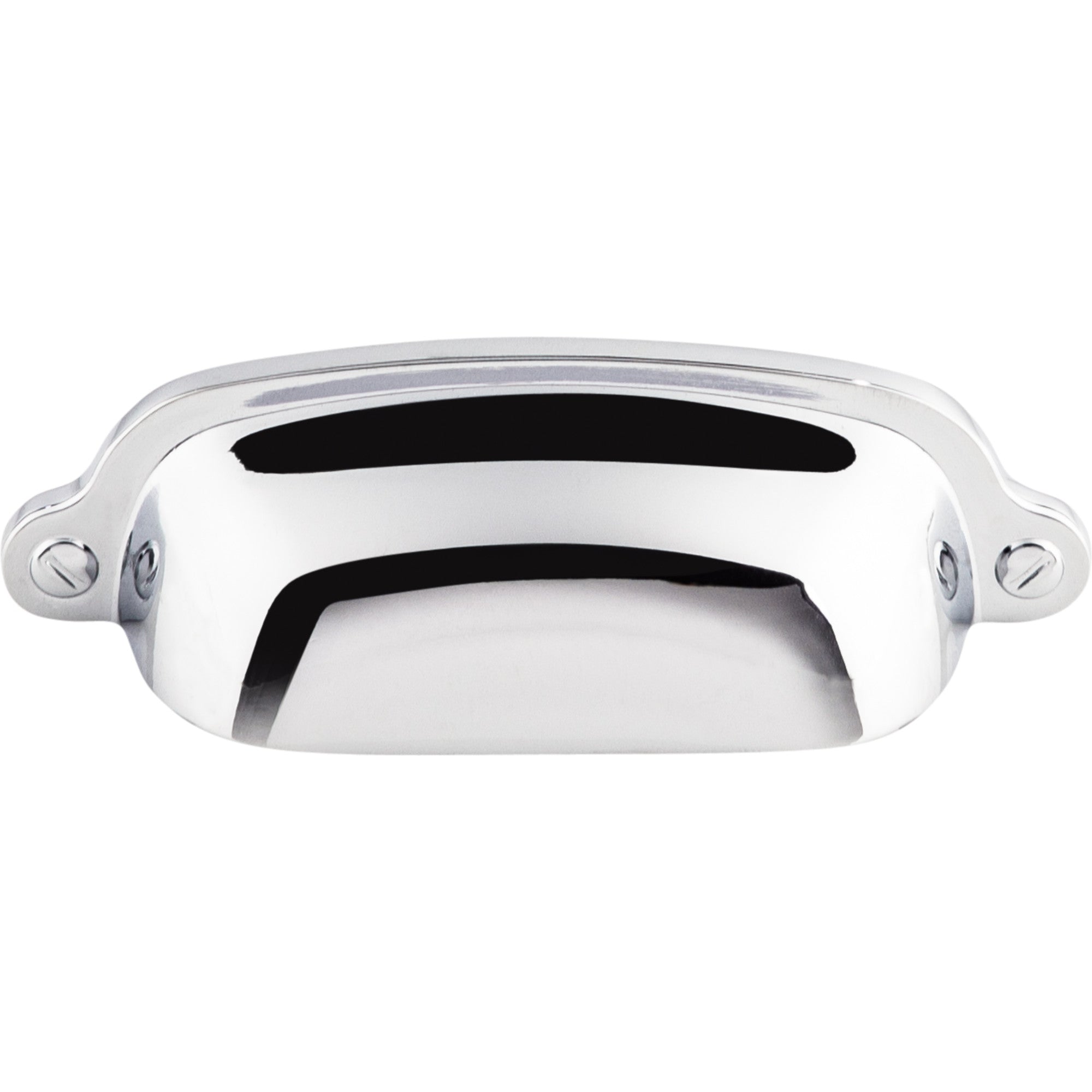 Charlotte Cup/Bin Pull - Polished Chrome