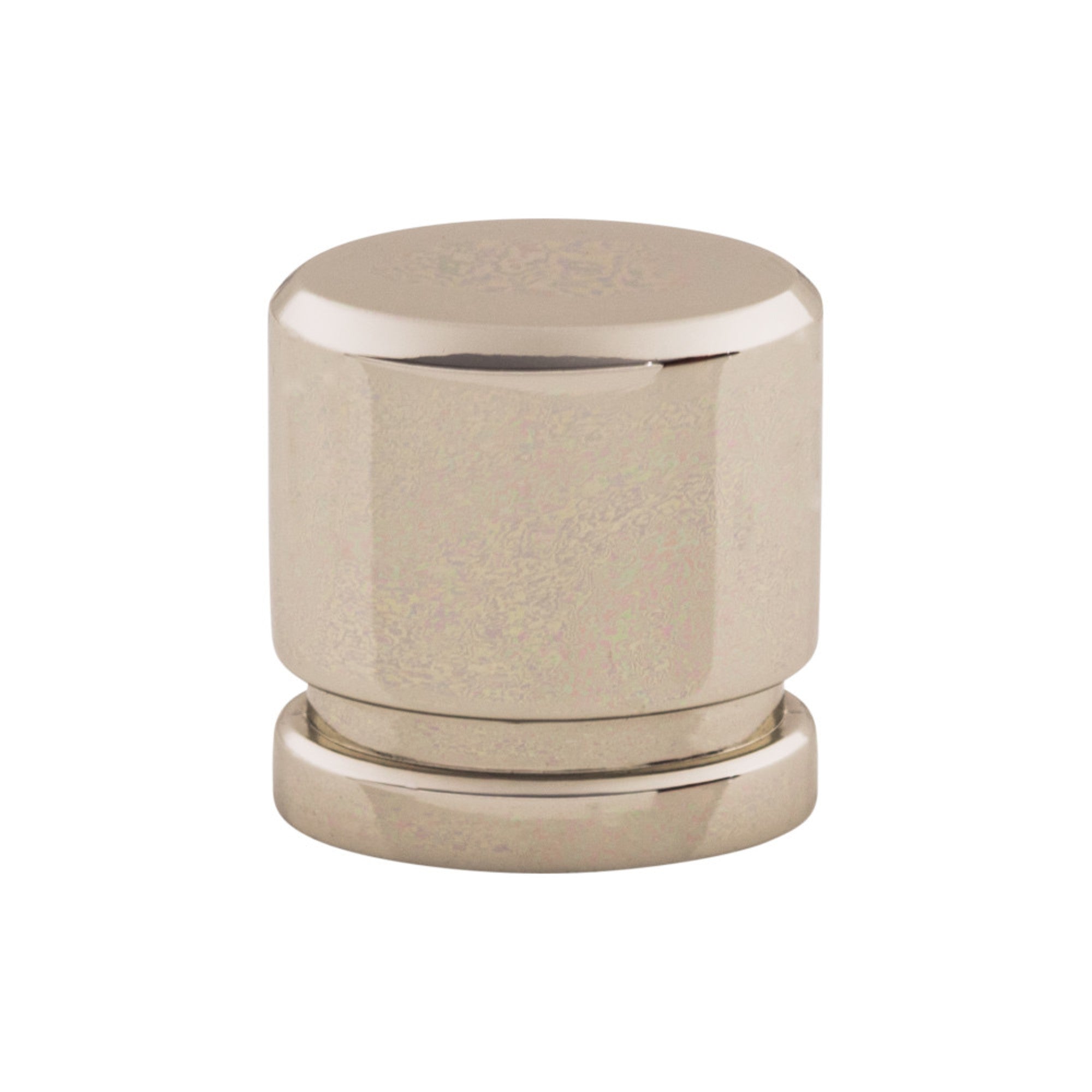 Oval 1" Length Oval Knob - Polished Nickel