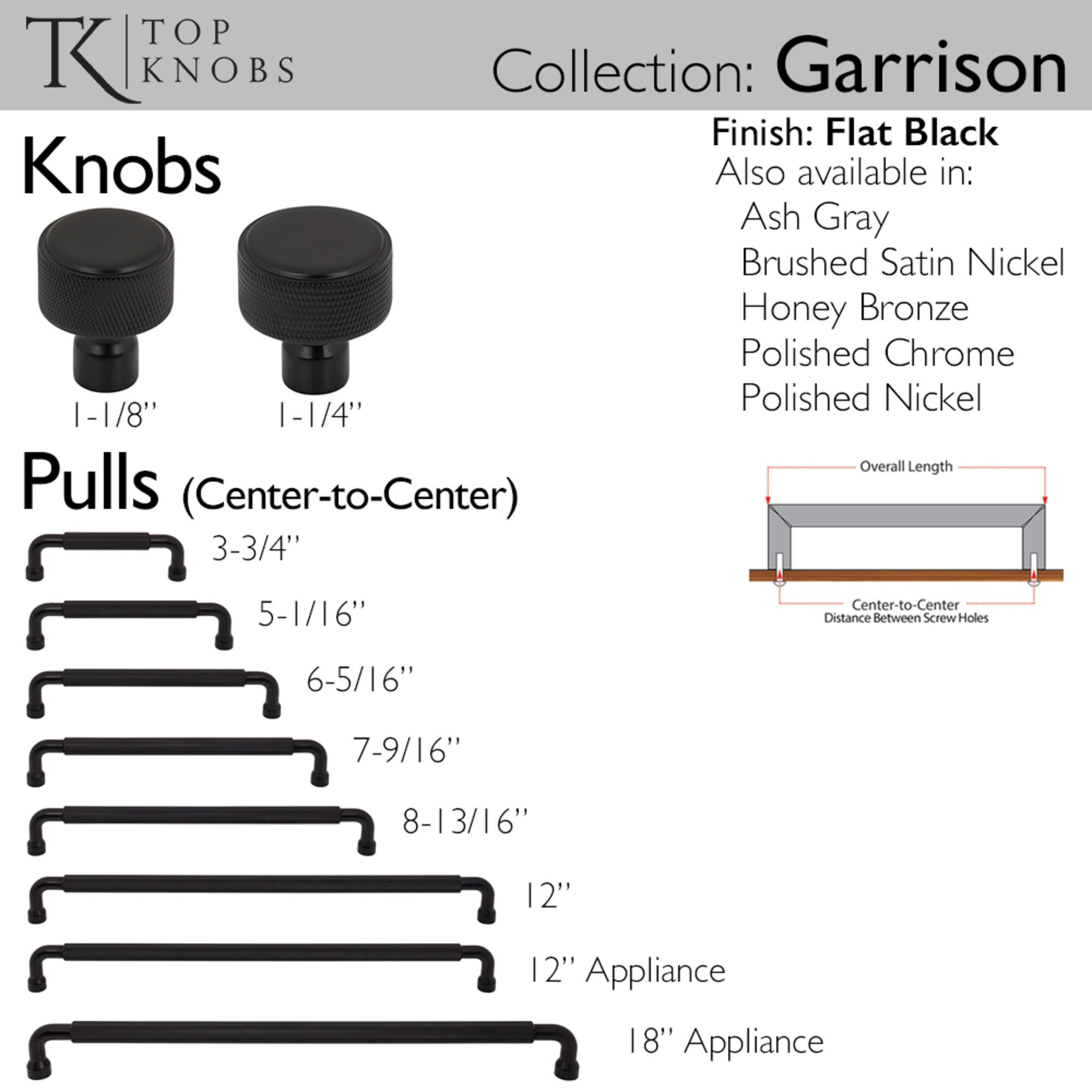 Garrison Bar Pull
