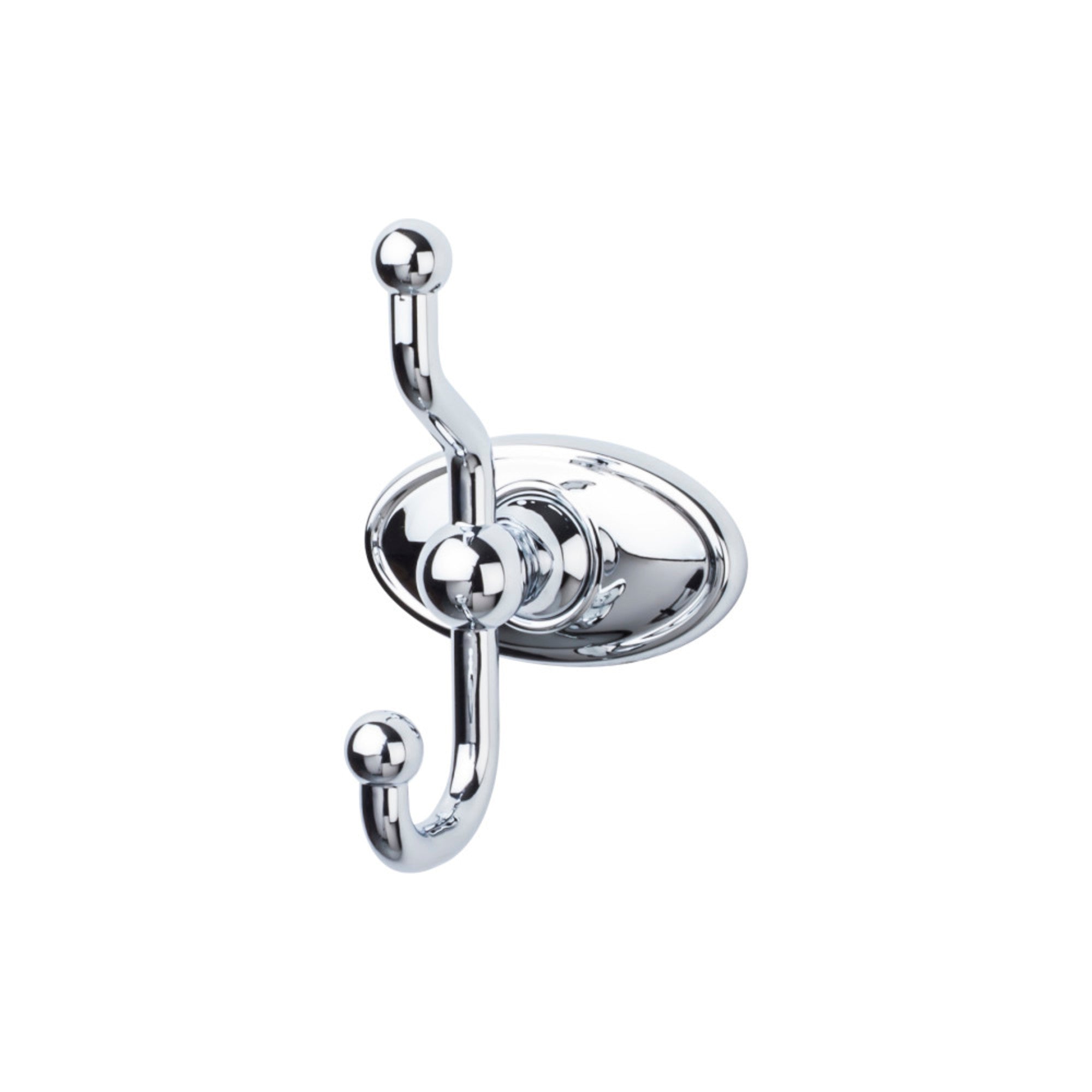 TOP BATH (R) Edwardian Bath 5" Wall Bath Hooks - Polished Chrome