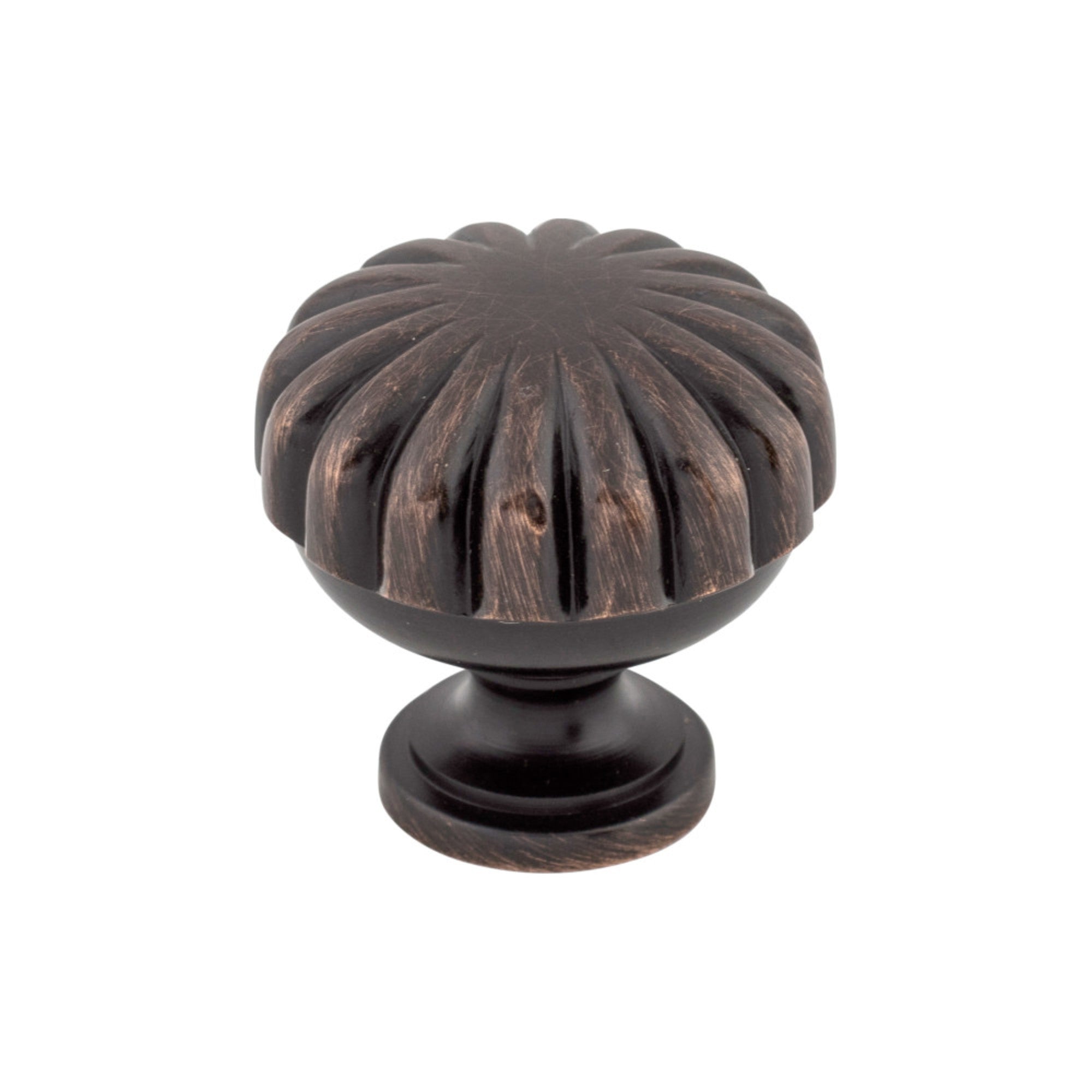 Melon 1 1/4" Diameter Round Knob - Tuscan Bronze