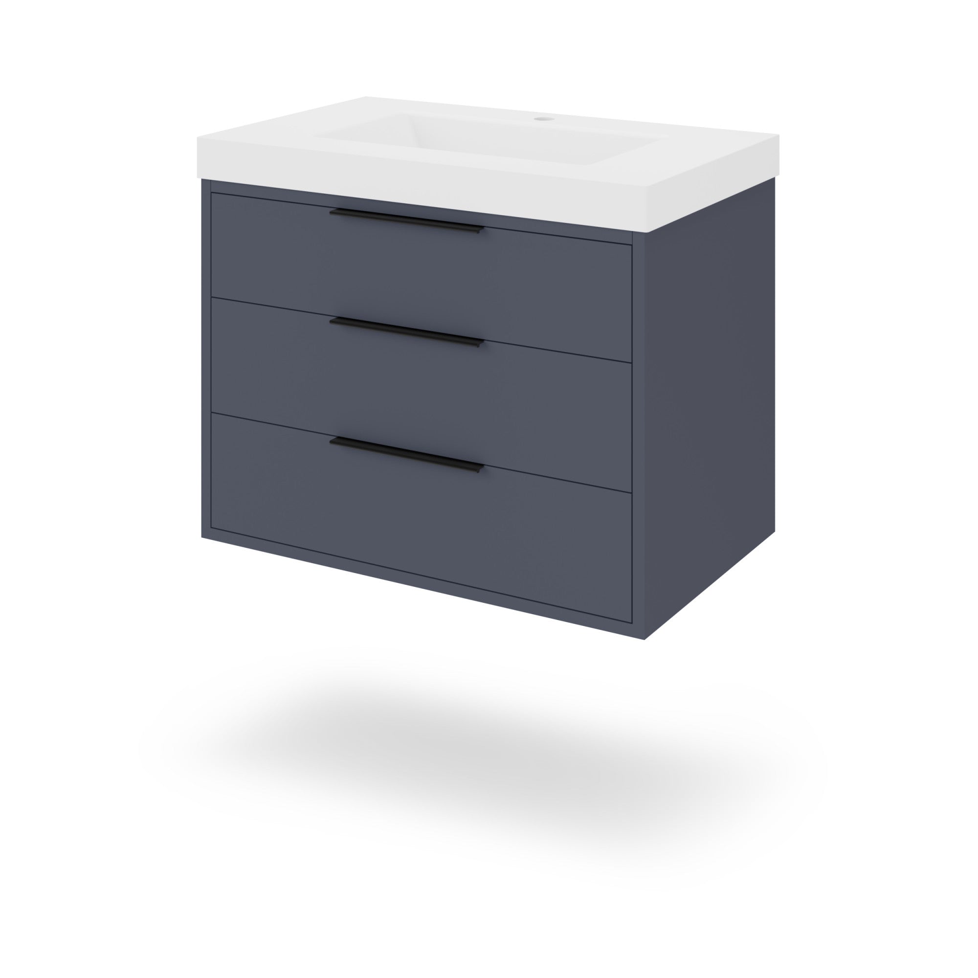 30" Gardner Vanity – Blue Steel
