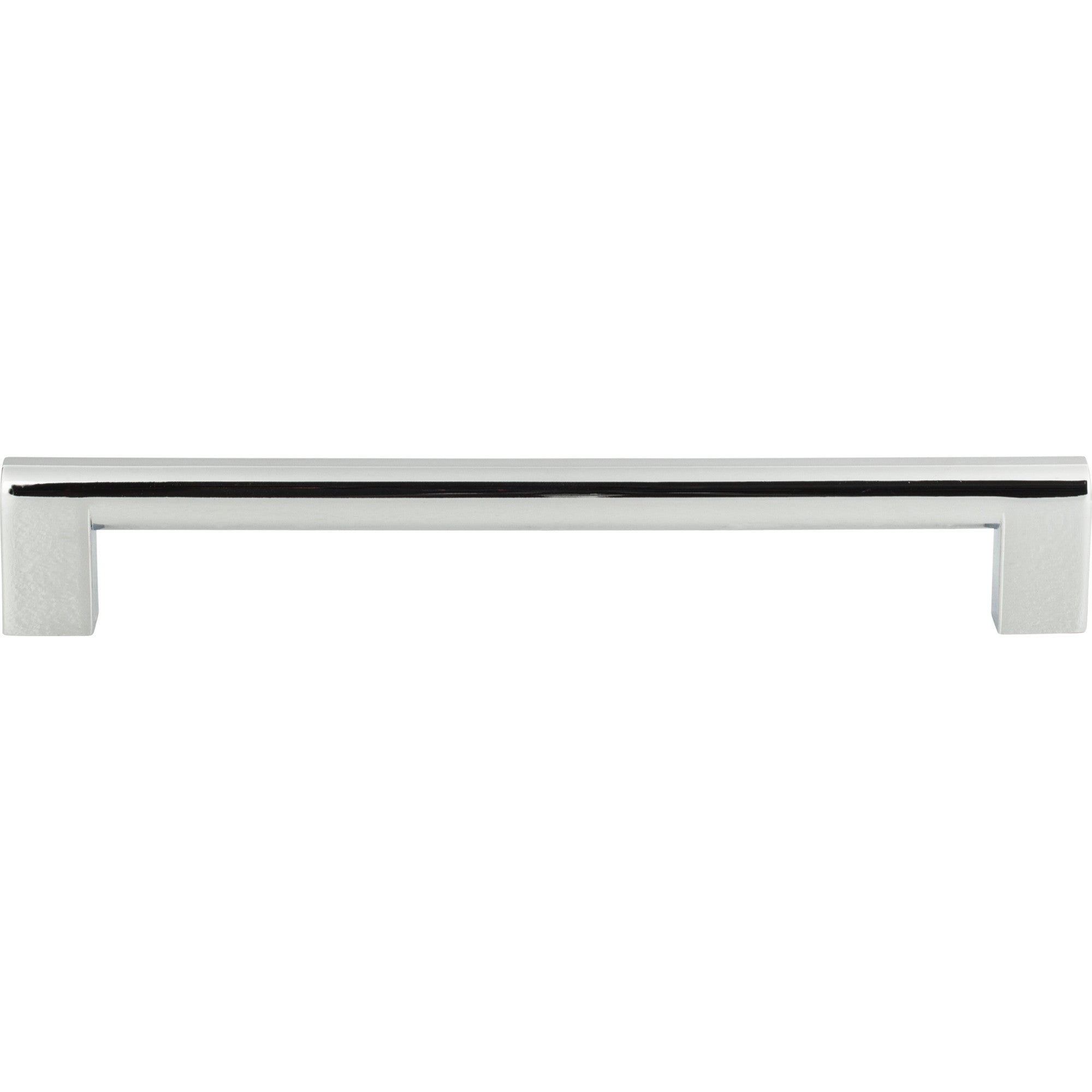 Round Rail Bar Pull - Polished Chrome