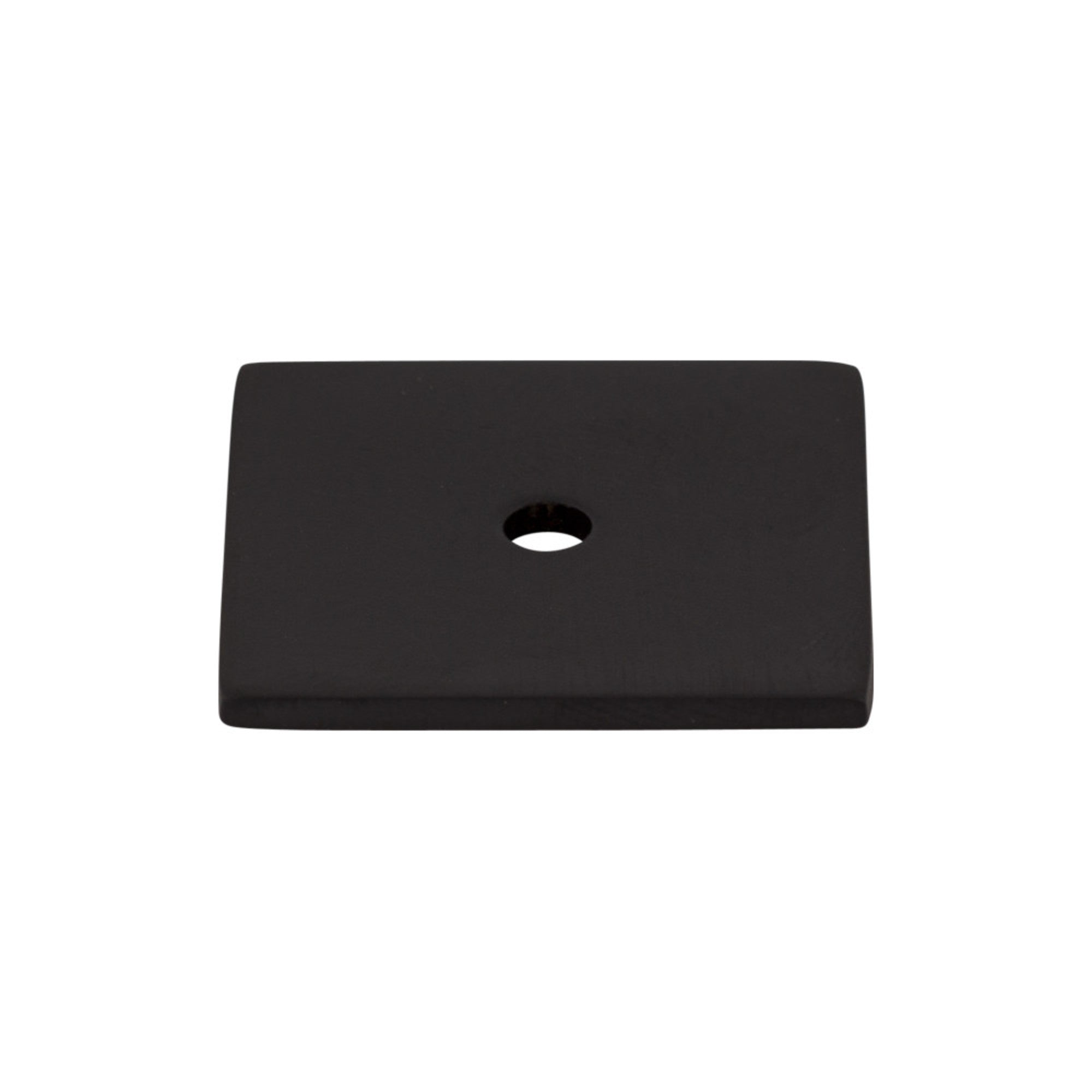 Square Knob Backplate - Flat Black