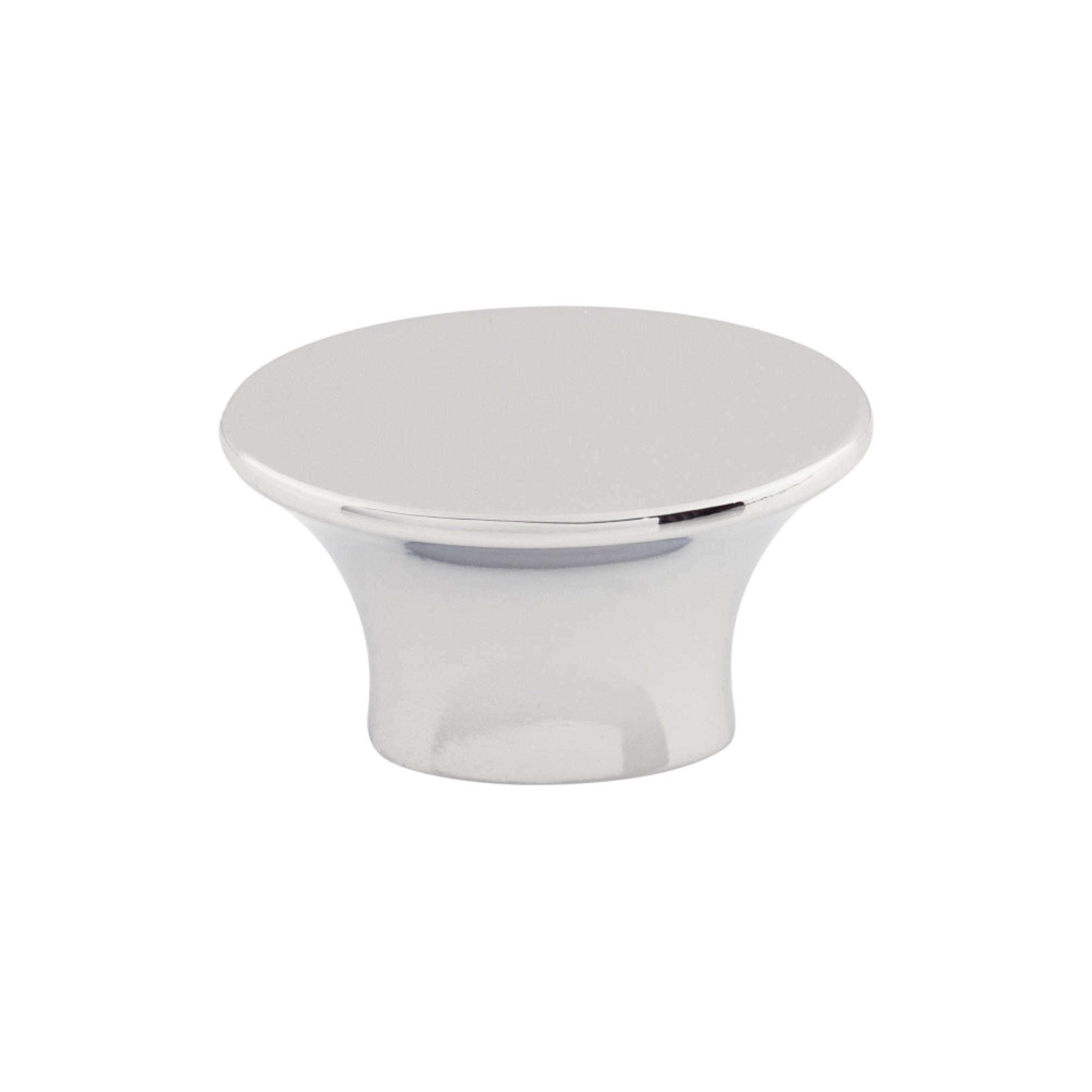 Edgewater 1 1/2" Length Oval Knob - Polished Chrome