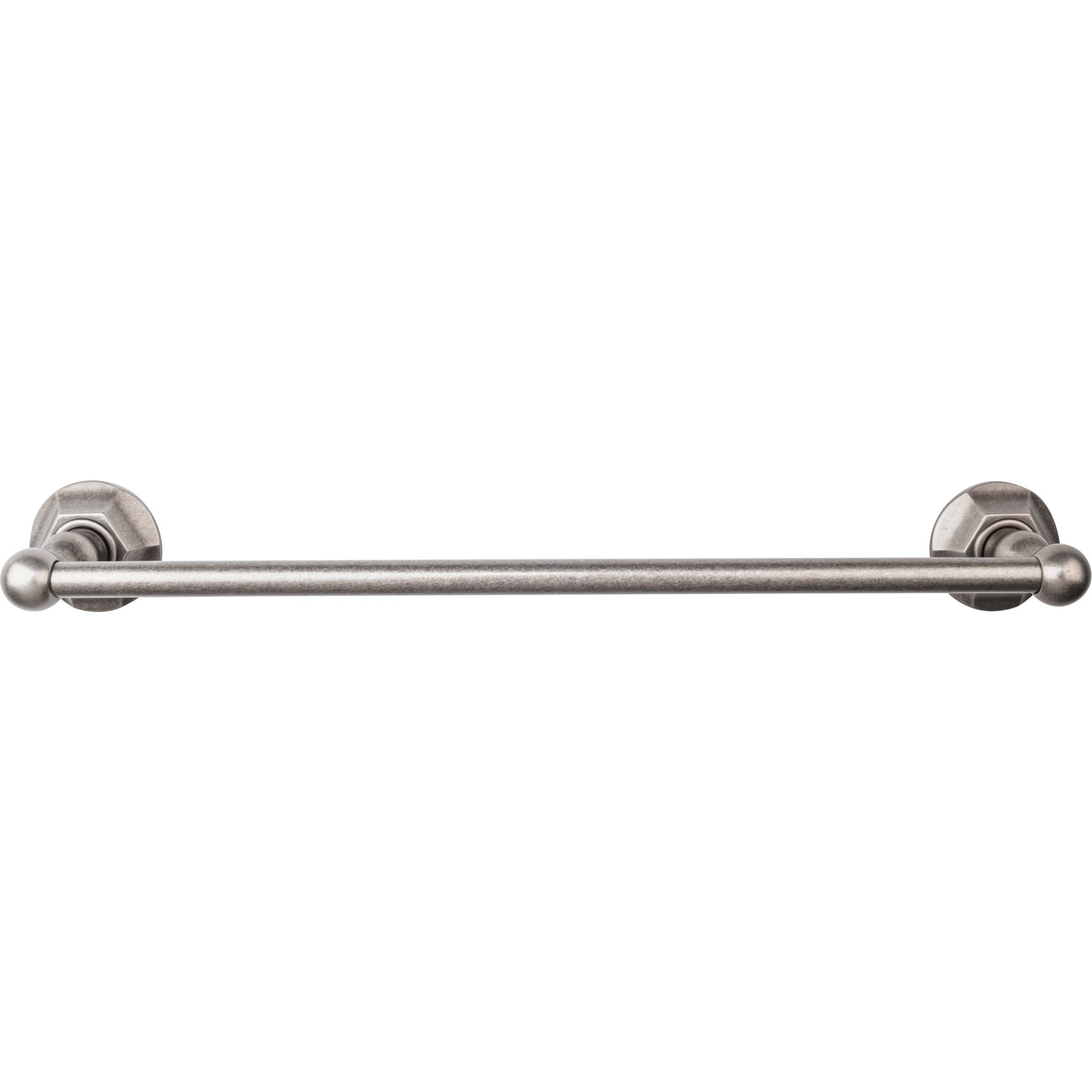 TOP BATH (R) Edwardian Bath Single 20 1/2" Wall Mounted  Towel Bar - Antique Pewter