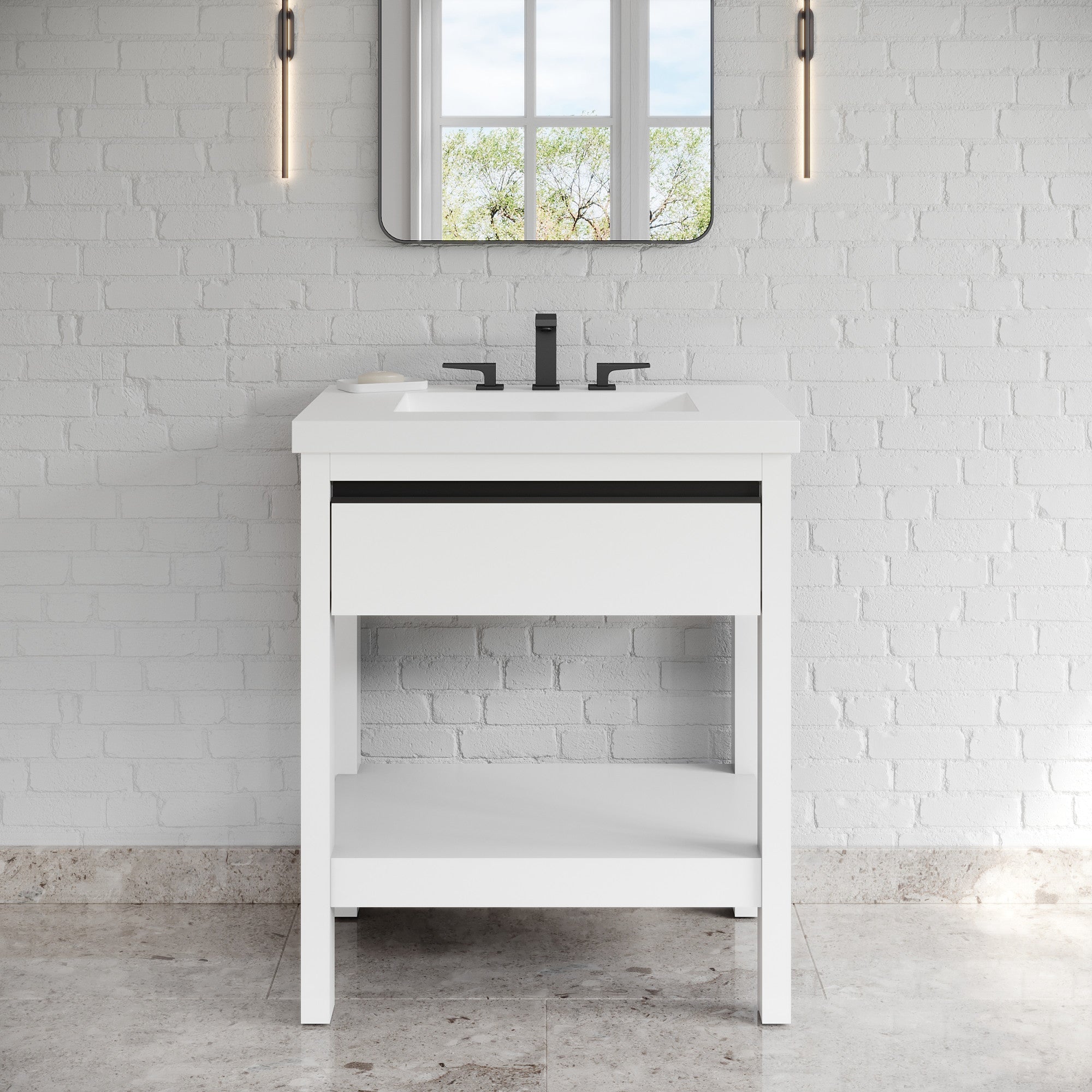 30" Jubilee Vanity – White